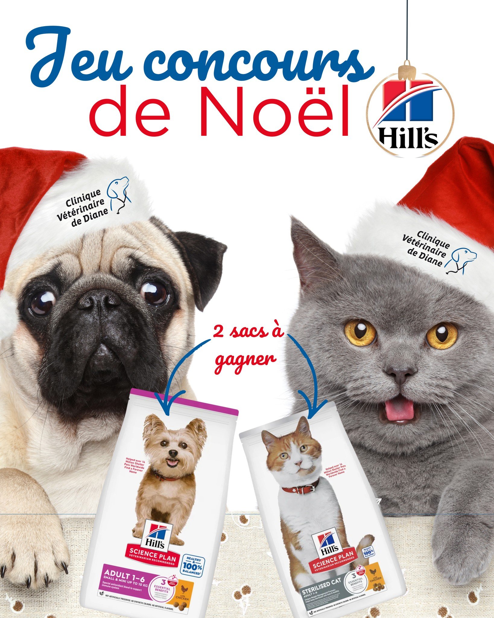 🎄 𝘾𝙤𝙣𝙘𝙤𝙪𝙧𝙨 𝙙𝙚 𝙉𝙤𝙚̈𝙡 : 𝙤𝙛𝙛𝙚𝙯-𝙡𝙪𝙞 𝙪𝙣 𝙘𝙖𝙙𝙚𝙖𝙪 𝙨𝙖𝙣𝙩𝙚́ 𝙖𝙫𝙚𝙘 𝙃𝙞𝙡𝙡&rsquo;𝙨 ! 🎁

Cette ann&eacute;e, 🎅 𝙃𝙞𝙡𝙡&rsquo;𝙨 𝙥𝙖𝙧𝙩𝙚𝙣𝙖𝙞𝙧𝙚 𝙙𝙚 𝙡𝙖 𝘾𝙡𝙞𝙣𝙞𝙦𝙪𝙚 𝙙𝙚 𝘿𝙞𝙖𝙣𝙚 vous aide &agrave; prendre 