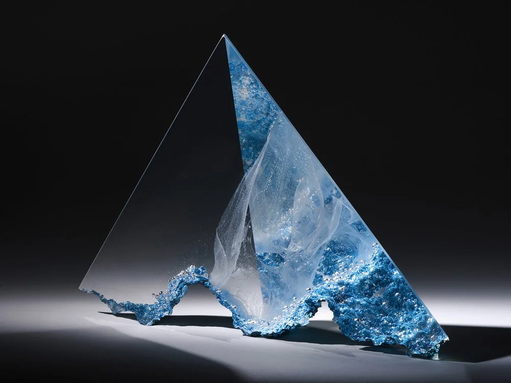 Optical Glass Artwork Before 2010 — Colin Reid Glass