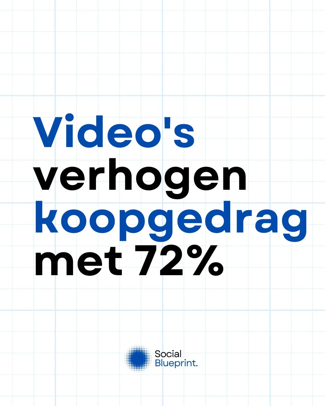 📈 Video = verkoopkracht⁠
Wist je dat video&rsquo;s het koopgedrag met 72% verhogen?⁠
⁠
Best logisch dus dat zo veel merken en bedrijven consistent inzetten op video meer conversie, vertrouwen en merkherkenning opbouwen.⁠
⁠
➡️ Ready om jouw socials w