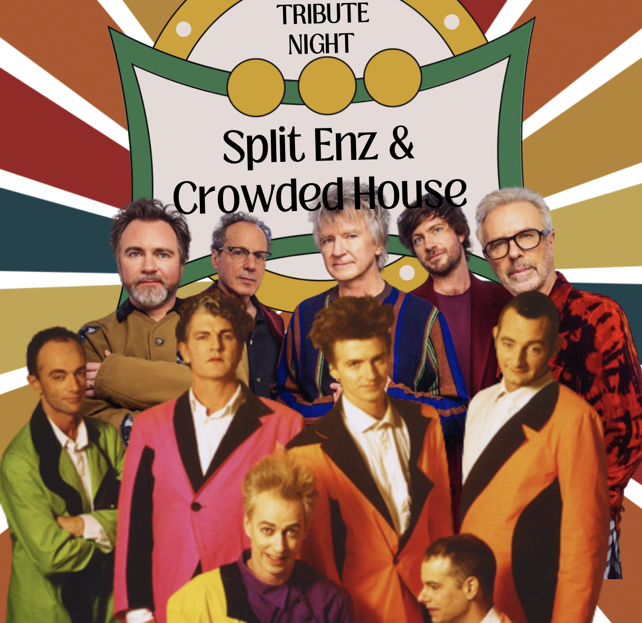SPLIT ENZ & CROWDED HOUSE | A Tribute Show | 11th April 2025