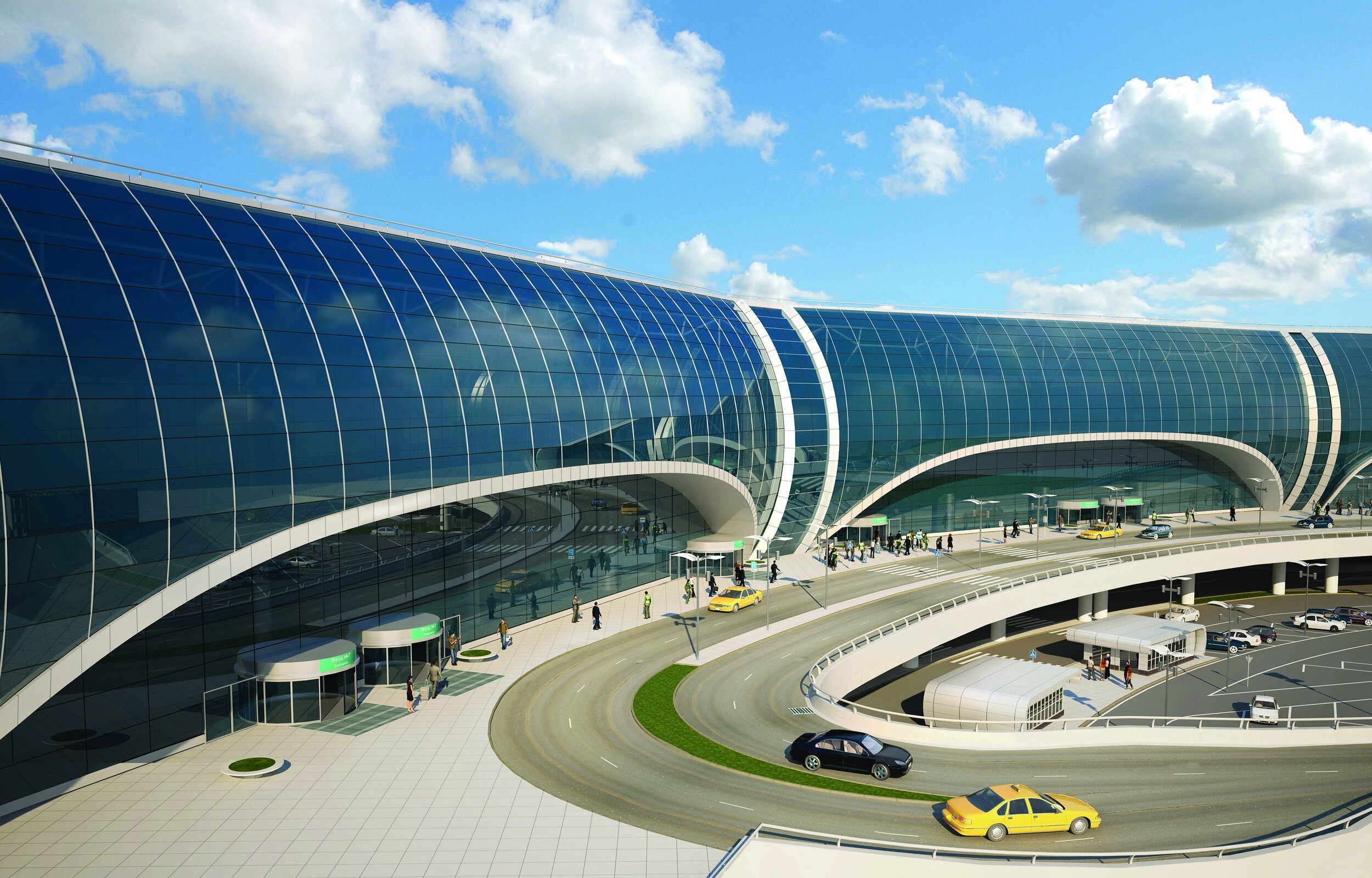 Domodedovo Airport Terminal • 2014 • Moscow, Russia