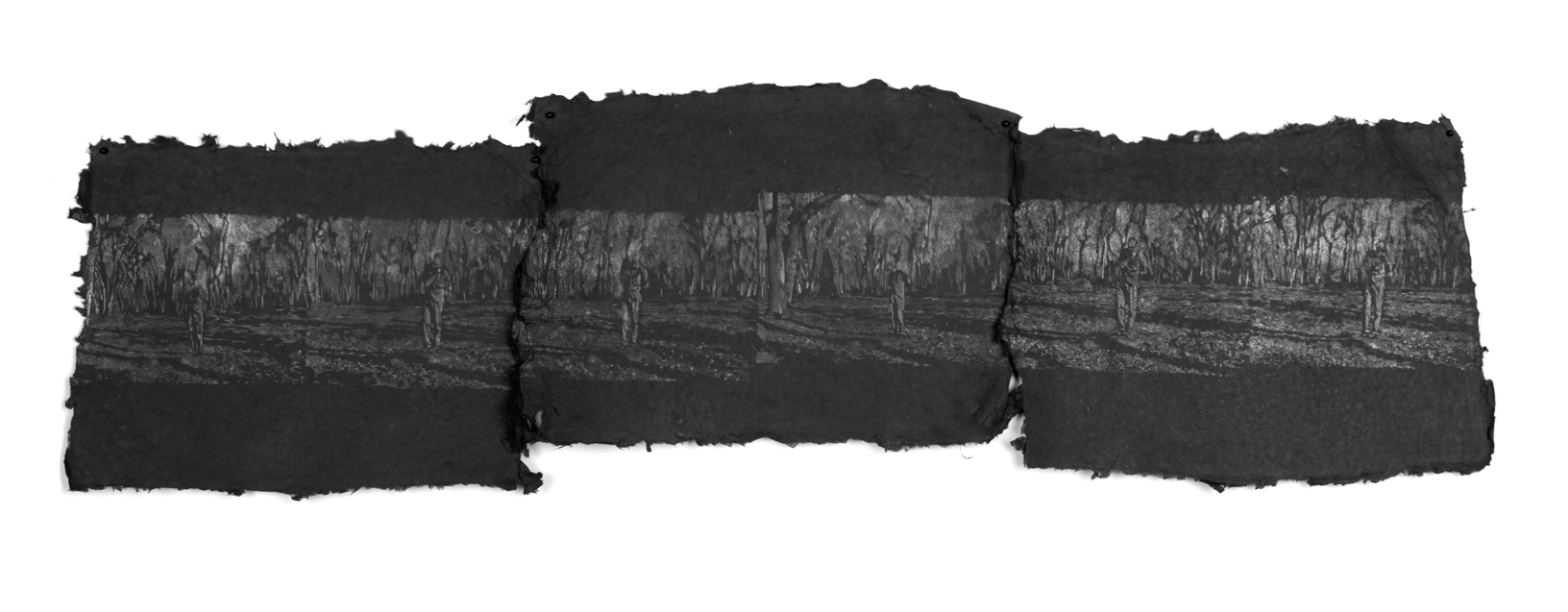 Adina Bricklin, Film Triple, 2012. Gift of Timothy Woolsey, shown in Gifts, Aug 24–Nov 10, 2019