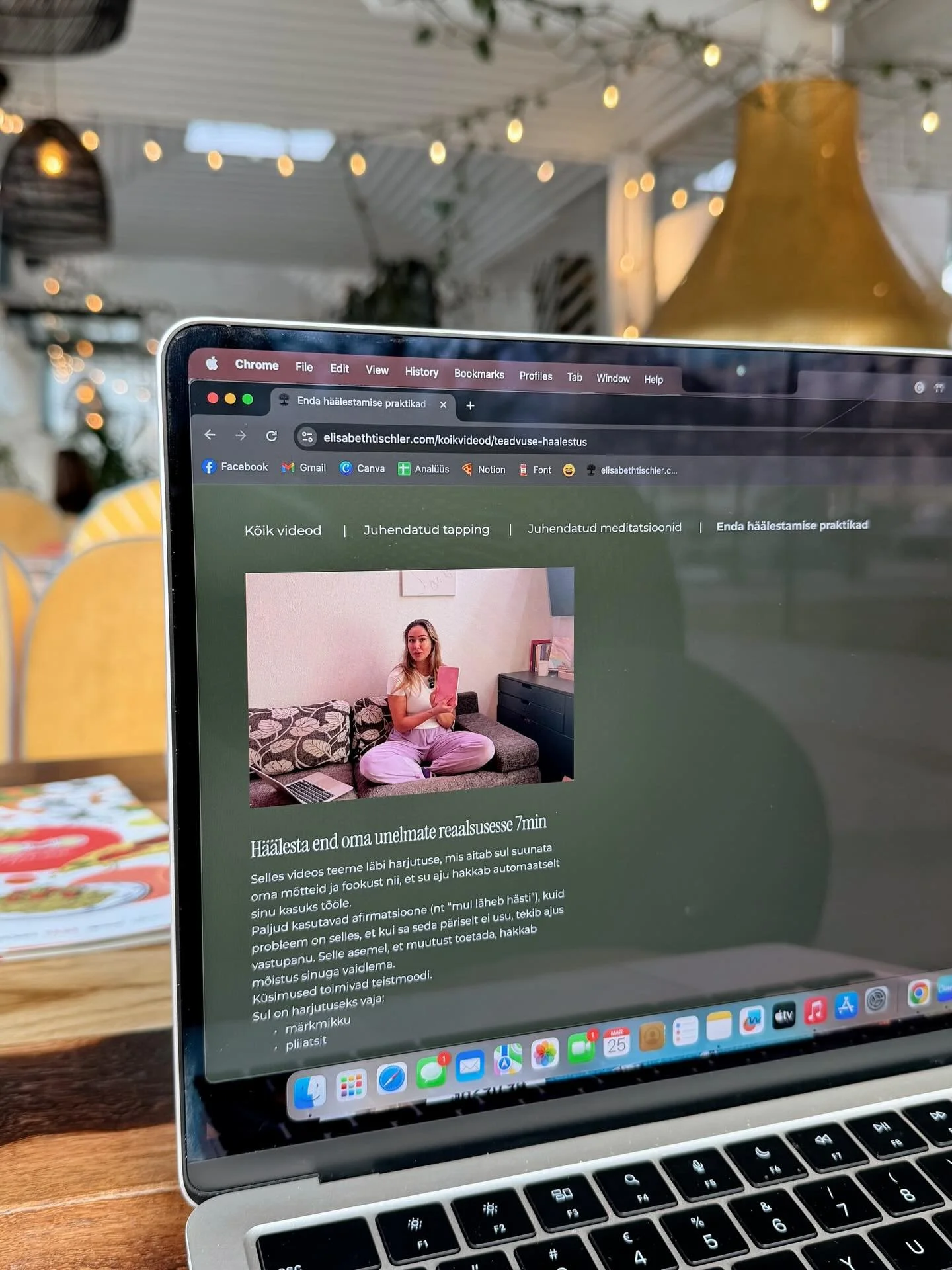UUS KATEGOORIA! 🎥📝👀
Terasemad on m&auml;rganud, et selle kuu jooksul on toimunud mitu p&otilde;nevat uuendust! 🧘🏼&zwj;♀️

Alustasime tappinguga ning n&uuml;&uuml;d on platvormil juba 
🧘🏼&zwj;♀️ juhendatud meditatsioonid
🎧 ainulaadsed konstell