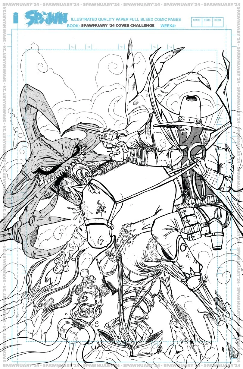 TMPofficialBlueLineSketchCover_hiresCopy gunslinger spawn lines pub.jpg
