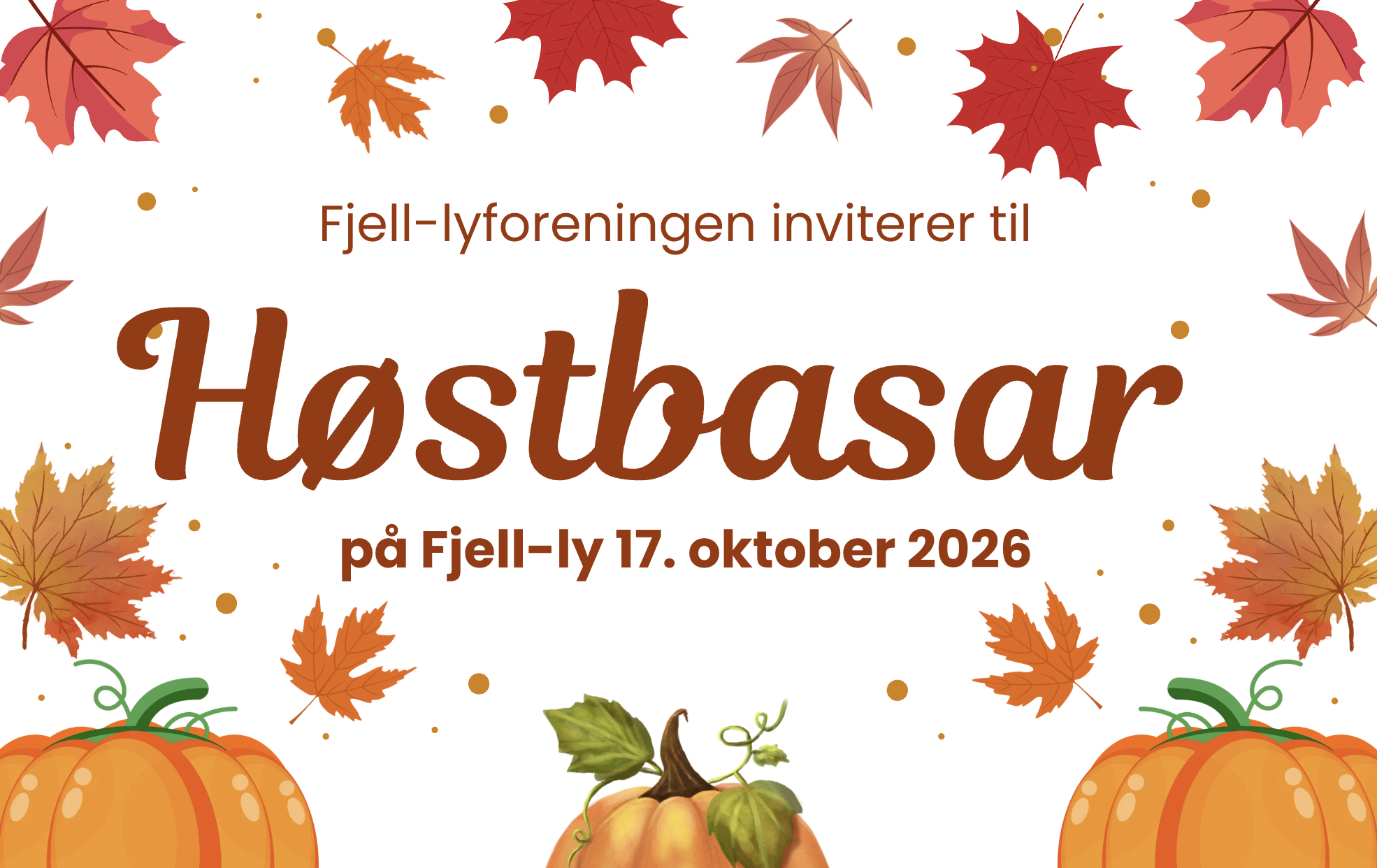Høstbasar
