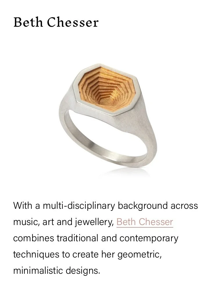Huge thanks to @amyrwakeham @rachaeltaylorgram and @gsmithscentre for mentioning my work in this article! Very exciting way to start 2026 ❤️ 

www.rachaeltaylorwrites.com/jewelsofnote/new-exhibition-spotlights-the-uks-up-and-coming-jewellers-and-silv