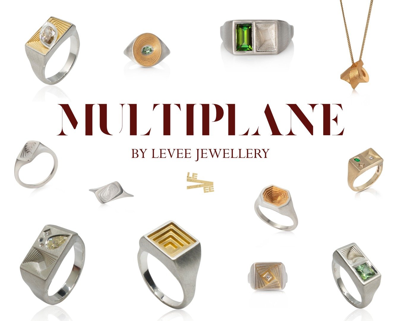 Where did 'Multiplane' come from...

I founded LEVEE Jewellery as a design-led practice shaped by my background in digital music and a longstanding interest in layered composition. That musical foundation influences how I build stepped and stacked fo