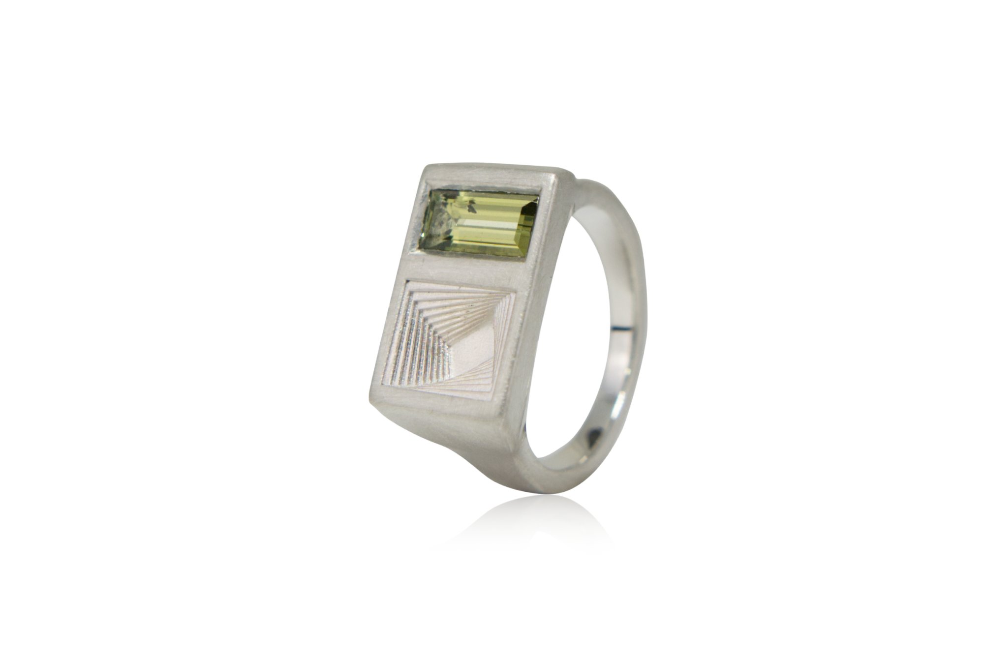DUO Basil Green Ring
