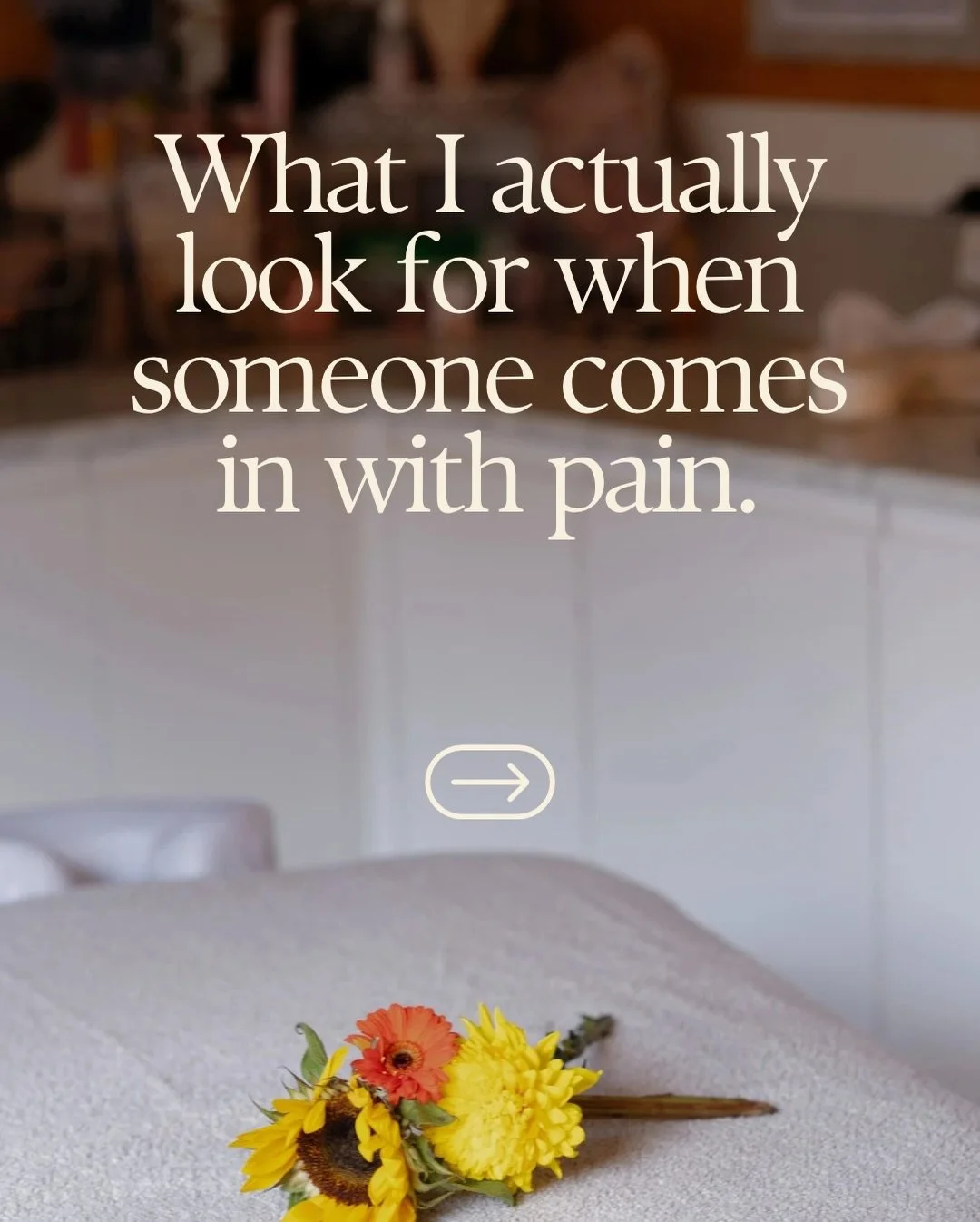 Pain is rarely just one area of the body.
It&rsquo;s influenced by how you move, how you compensate, and how your body adapts over time.

It&rsquo;s not something to ignore or push through, it&rsquo;s your body communicating, asking for attention and