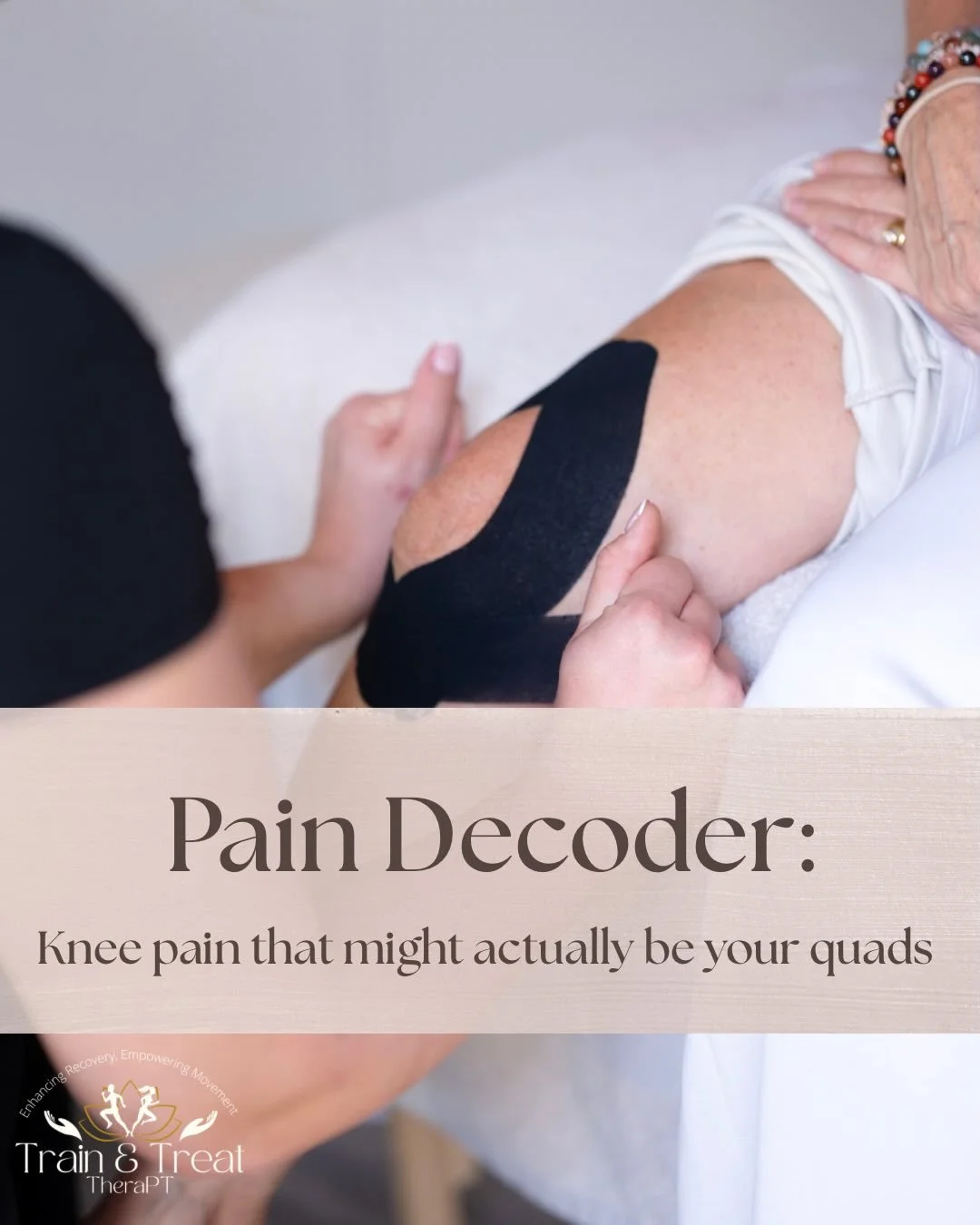 Knee pain that won&rsquo;t settle? It might not be your knee, it could be quad imbalance + a VMO that&rsquo;s not firing well.

When the outer quad dominates and the VMO lags, the kneecap doesn&rsquo;t track as smoothly. That&rsquo;s when stairs, squ