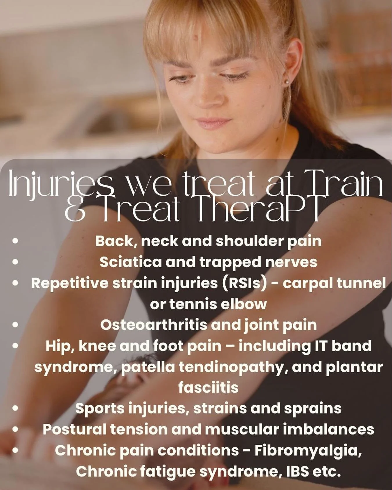 Pain isn&rsquo;t part of the plan, recovery is.
No matter where you&rsquo;re starting from, we&rsquo;ll help you get back to doing what you love, pain free 🙌

📍 Train smart. Treat right.

Book in for a consultation, don&rsquo;t ignore pain 💆&zwj;♀