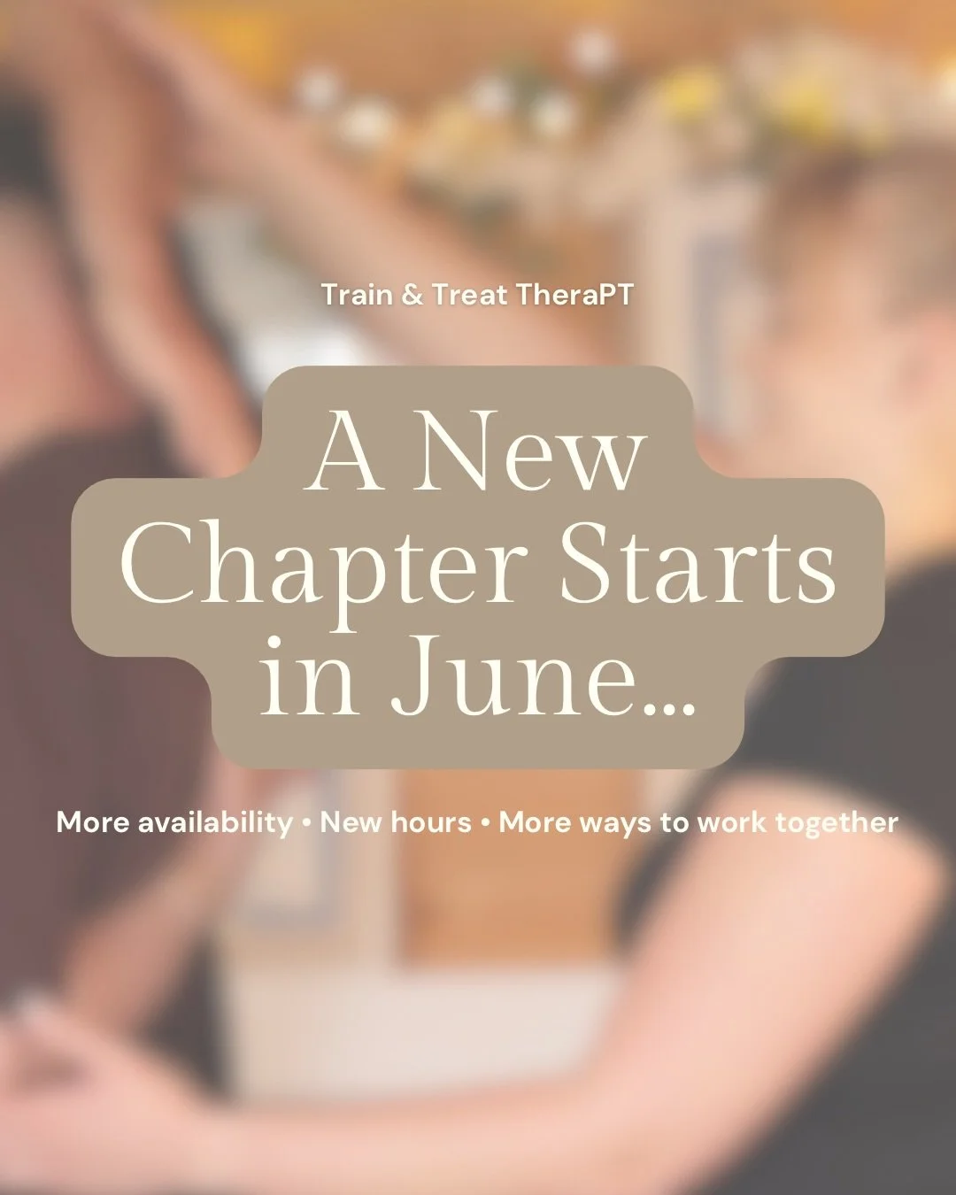 A little life update 👀✨

At the end of May, I&rsquo;ll officially be leaving my role within the family business to focus more fully on Train &amp; Treat TheraPT 🤍

For the last few years I&rsquo;ve been balancing: &bull; clinic, &bull; study, &bull