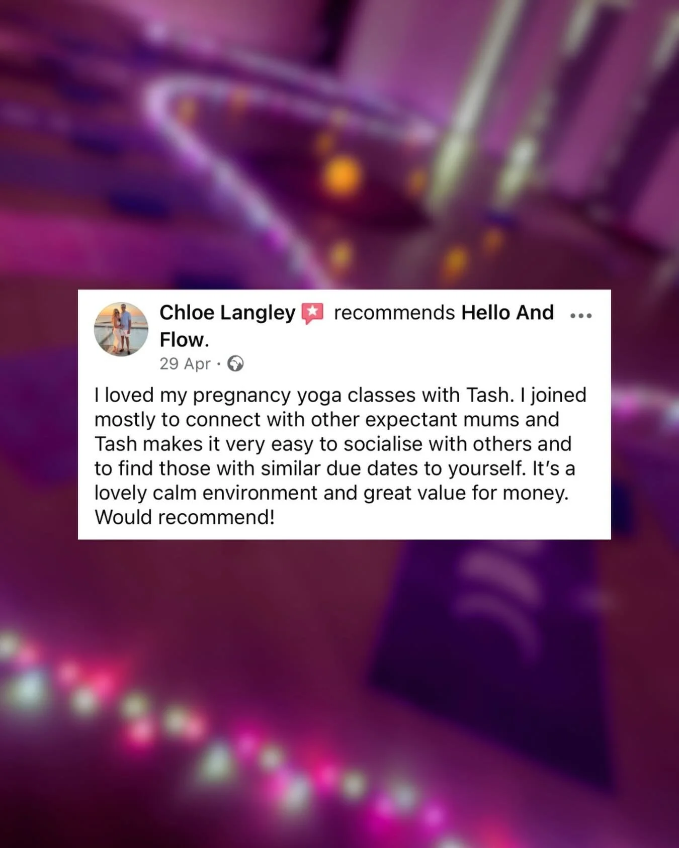 Are you looking for an opportunity to find your people? Other mums to be that live locally? Well pregnancy yoga could be just the opportunity 💖

As the lovely Chloe writes here - I weave in opportunities to connect with one another in my classes as 
