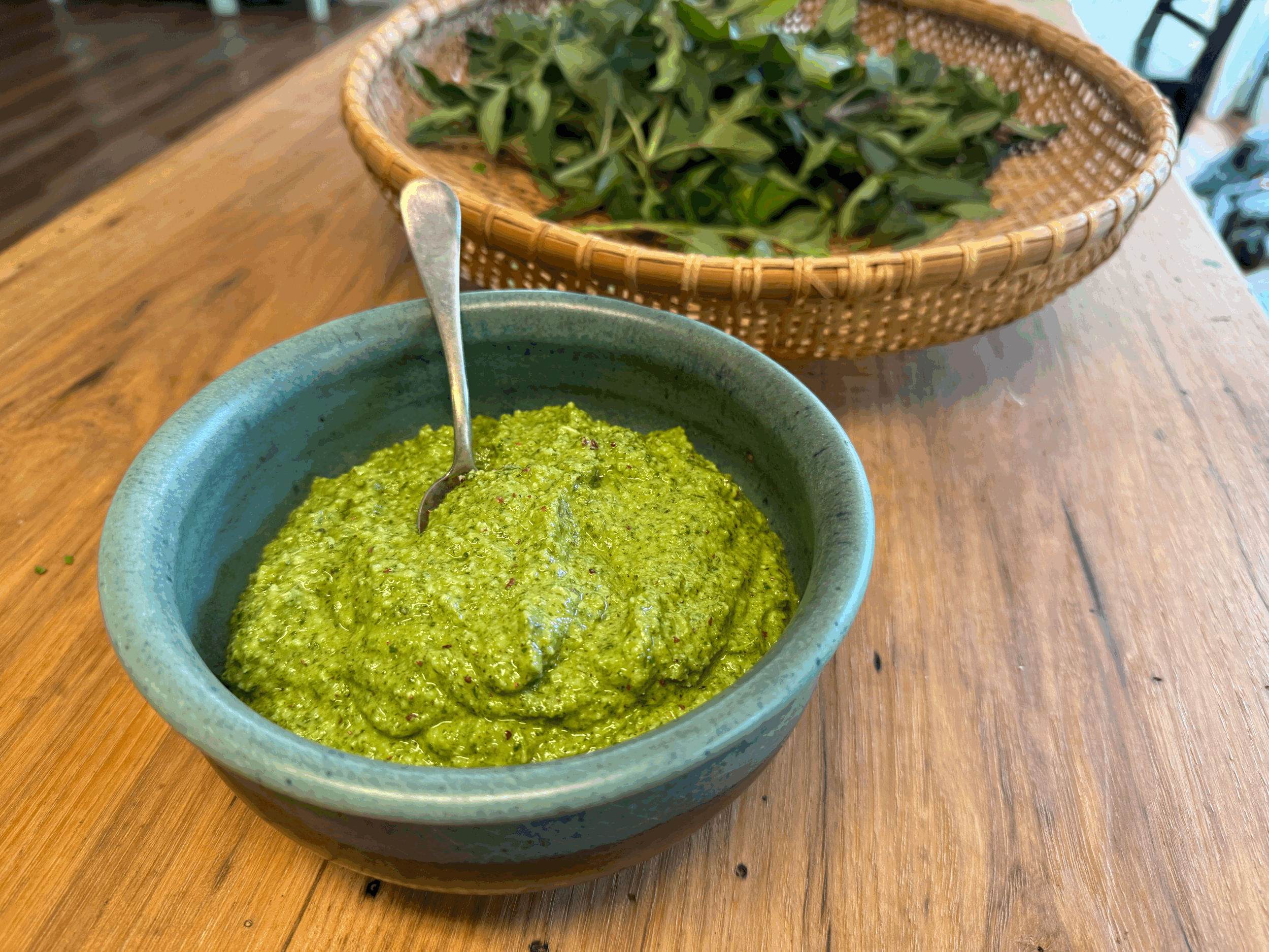 Chickweed Pesto