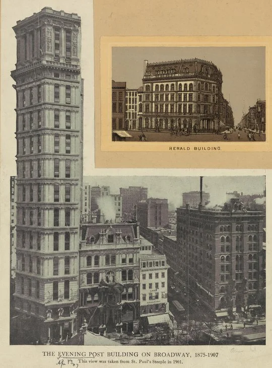 Former New York Evening Post Building
