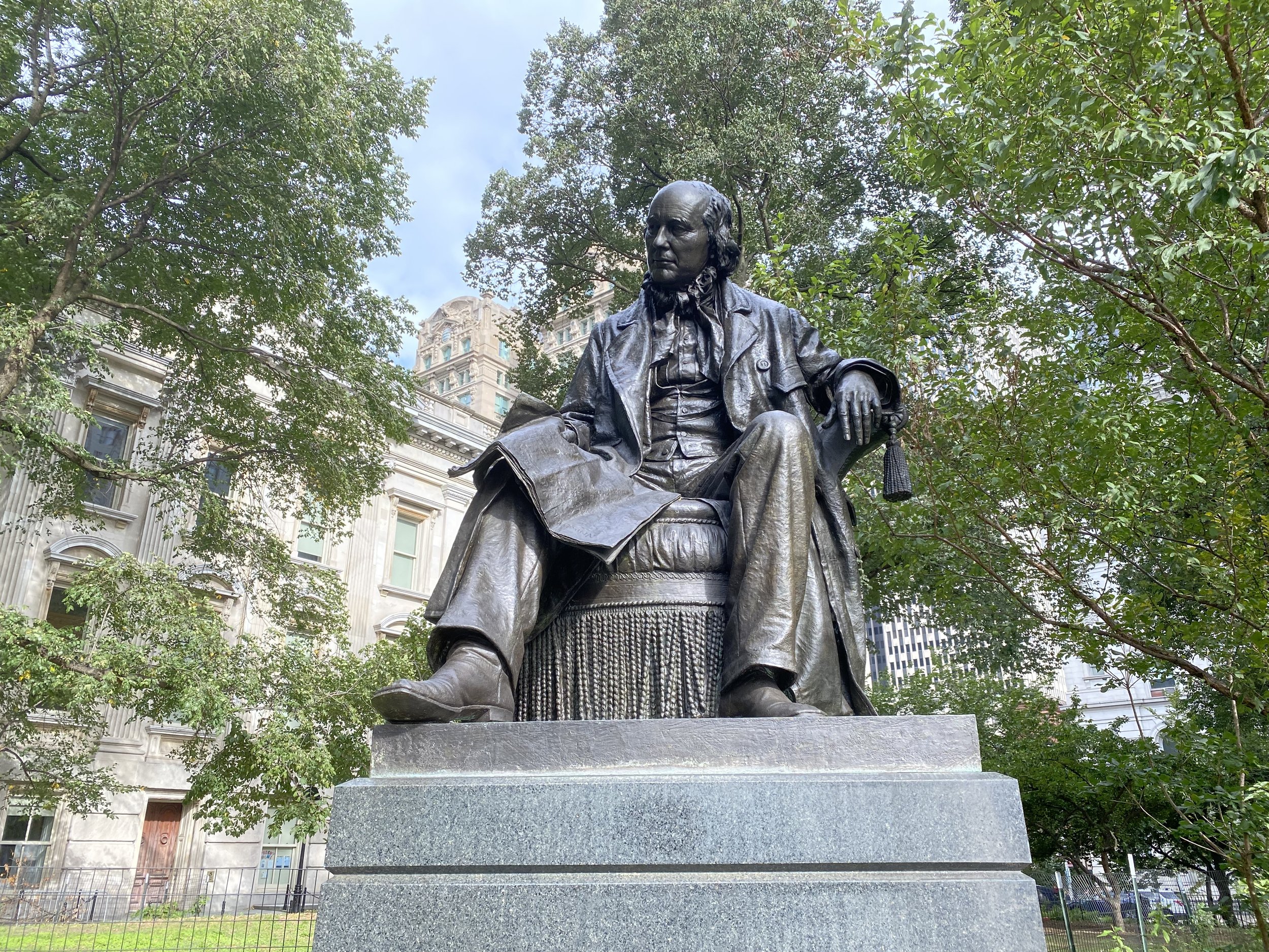 Horace Greeley Statue