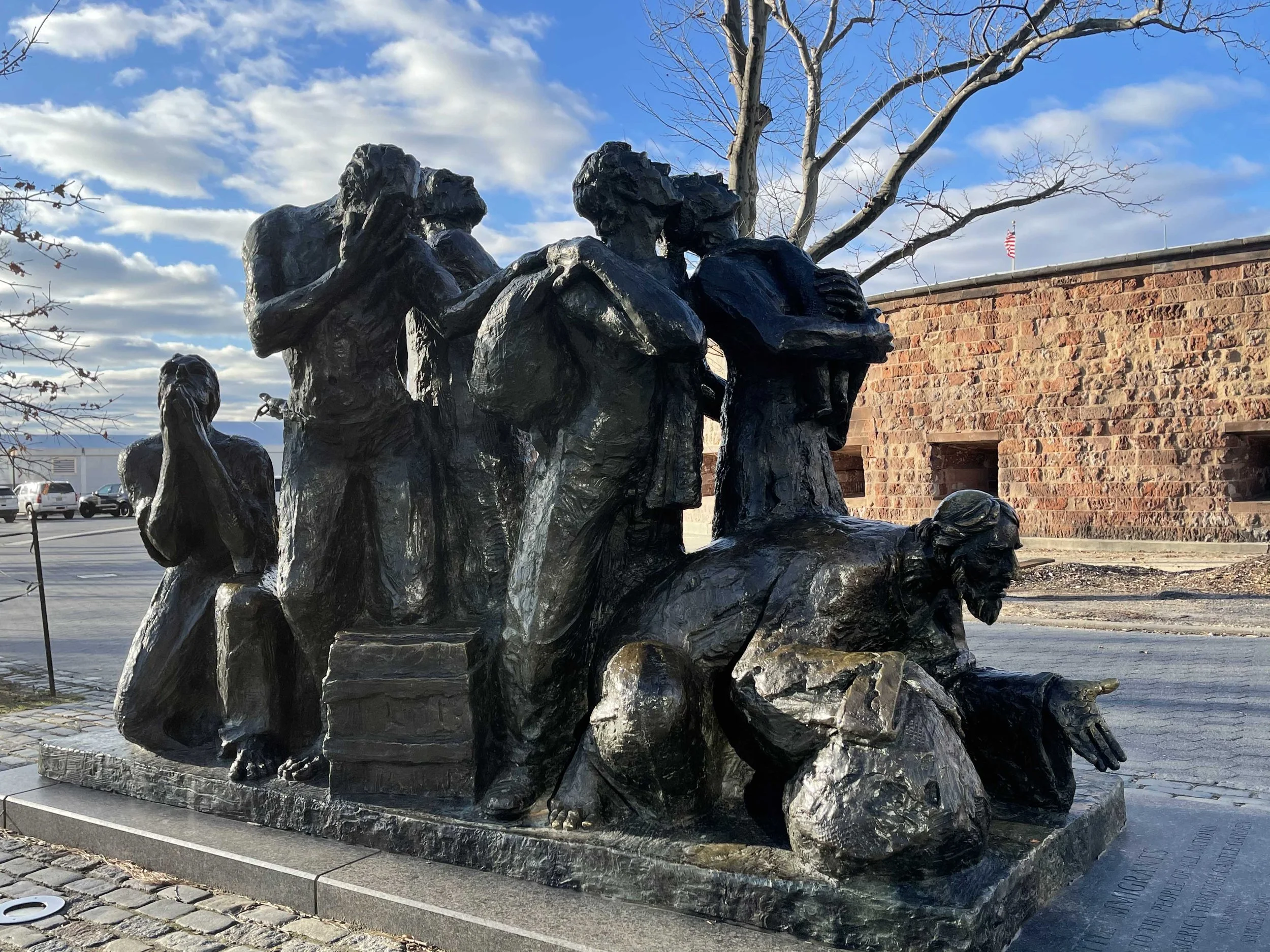 The Immigrants at Battery Park