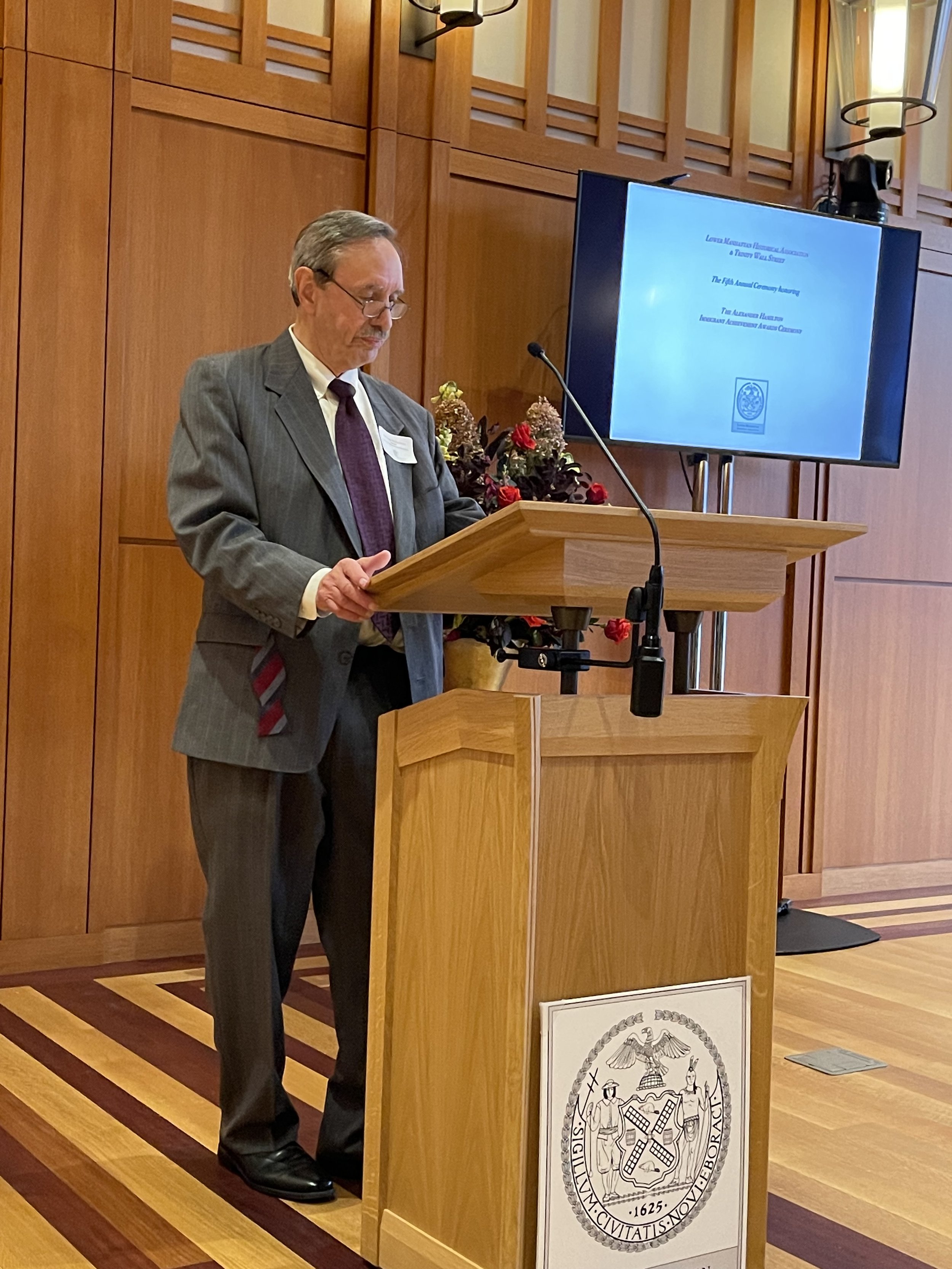 Ambrose M. Richardson, President LMHA