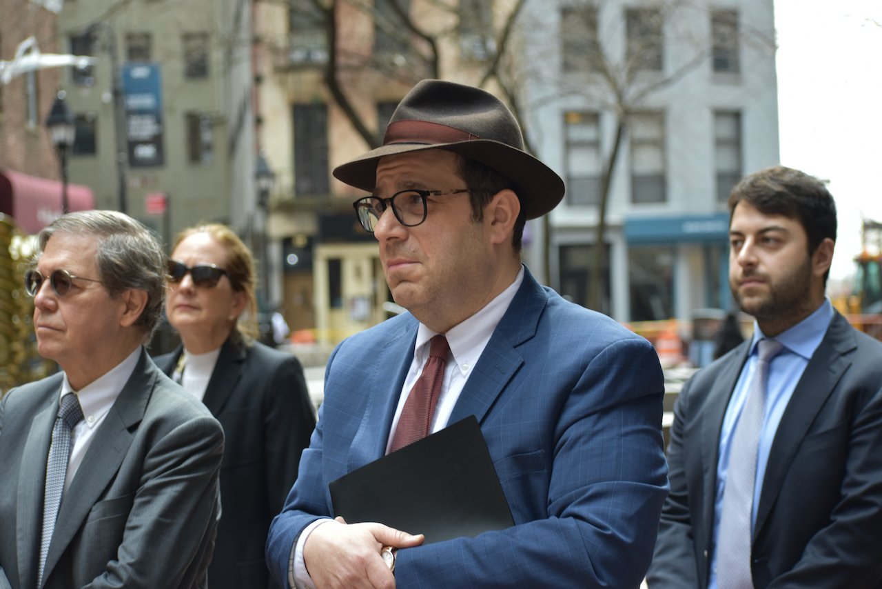 Peter C. Hein Catherine McVay Hughes Reverend Zachary Edinger, Shamash/ Assistant Hazzan, Congregation Shearith Israel Elliot Belfer, Greenberg & Kaplan, LLP
