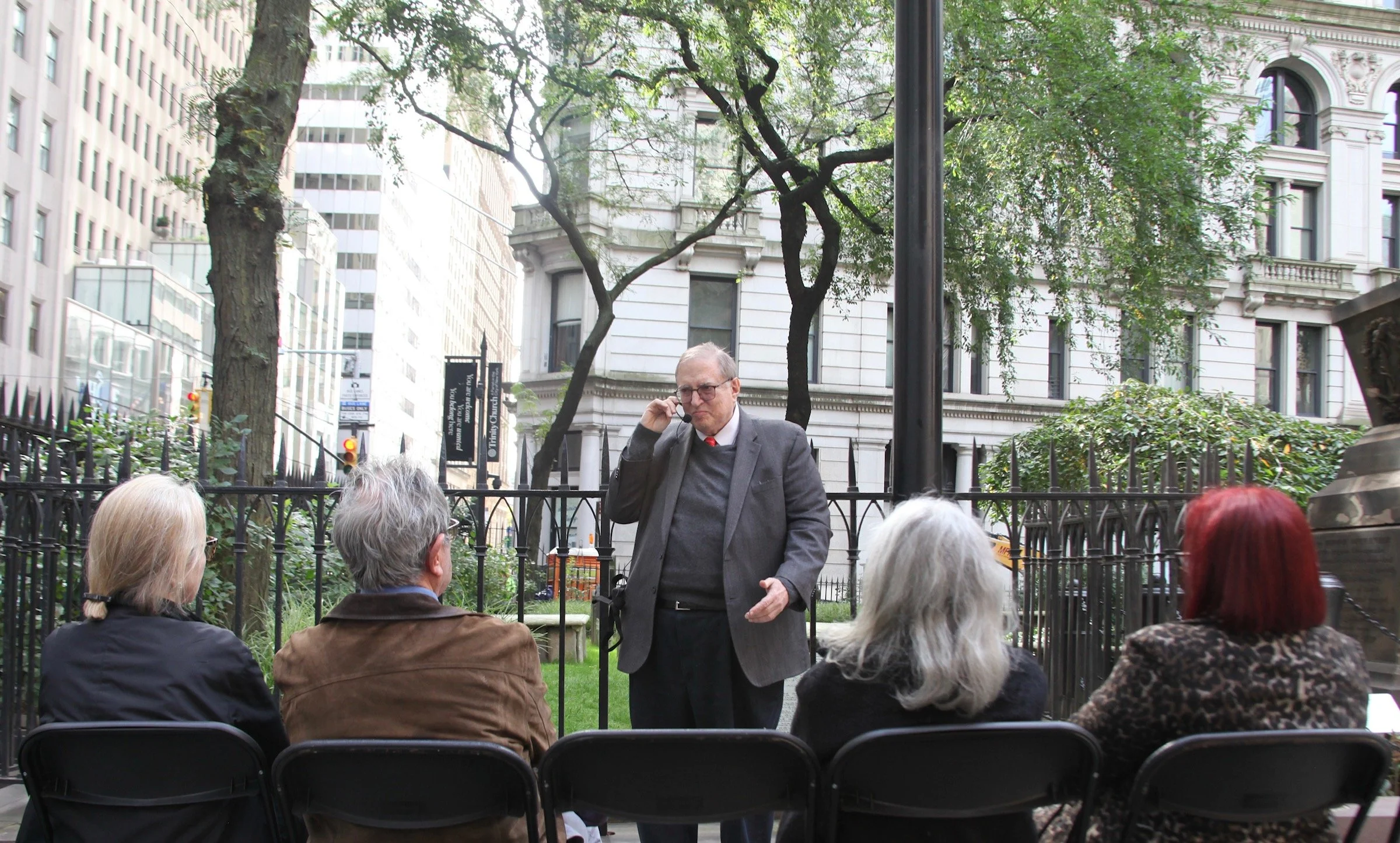 James Kaplan at Trinity