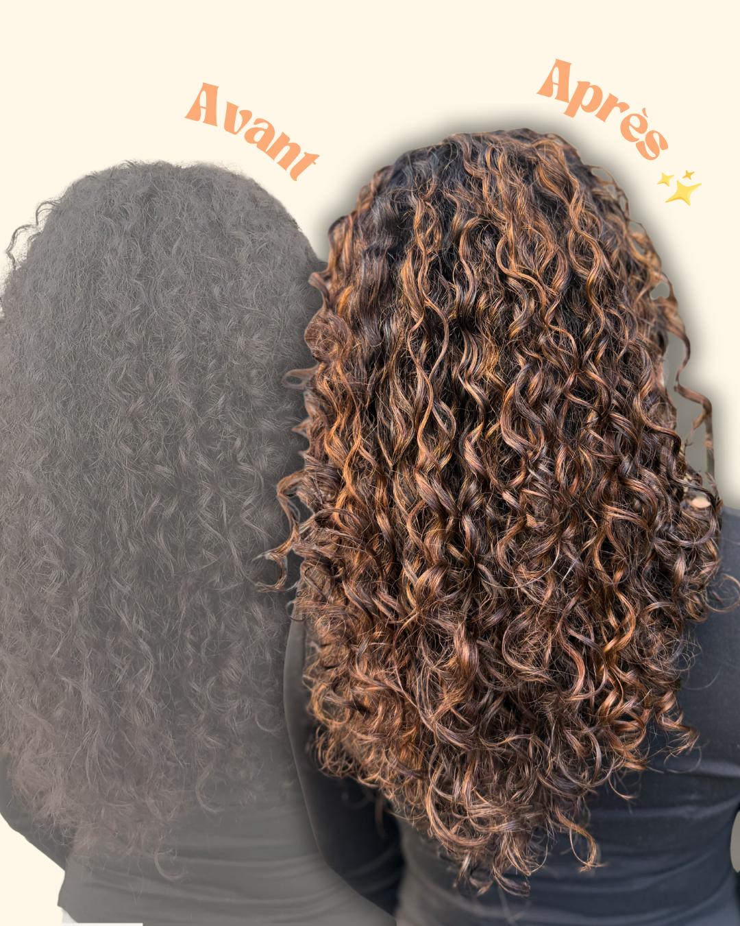 balayage cheveux bouclés