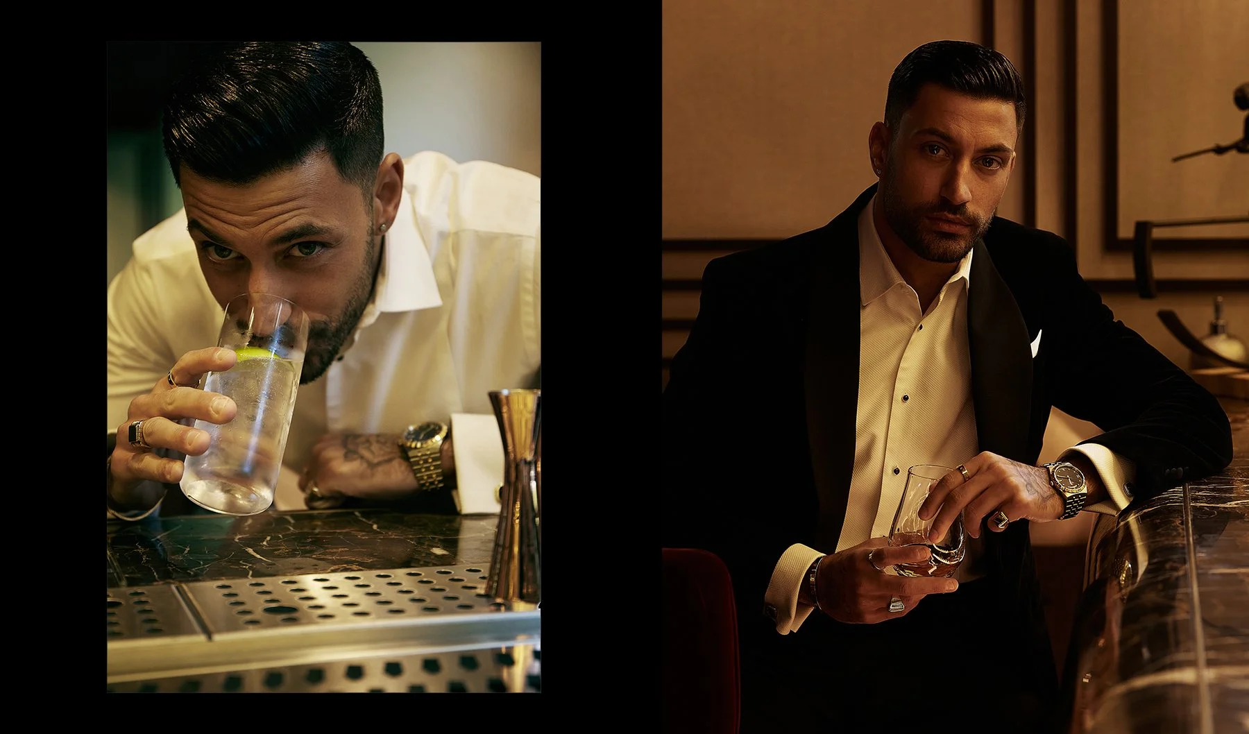 Giovanni Pernice Strictly Come Dancing BAFTA Photoshoot London