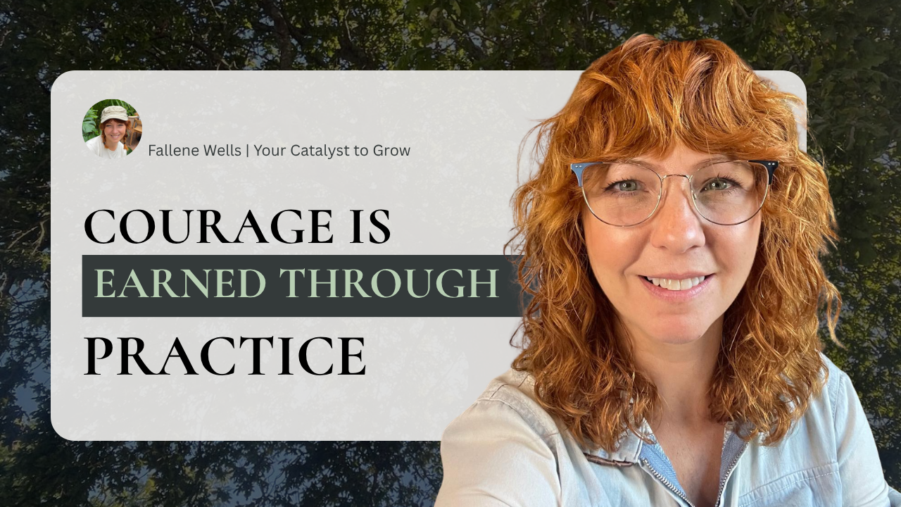 Being courageous isn’t a personality trait reserved for certain people. Courage is something available to all of us — and something we build by doing the things that scare us.

In this video, I explore courage as a muscle: how stretching beyond our c