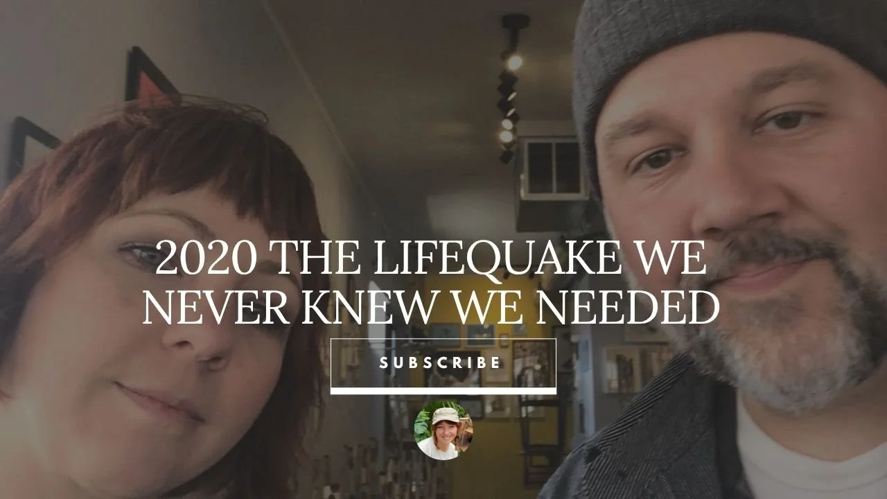 2020 the year Kyle and I had to shut down our businesses, before then we were on our way to building a lifestyle empire of ethical & sustainable businesses. 
We were living to check items off our list of things to accomplish, but a global pandemic, c