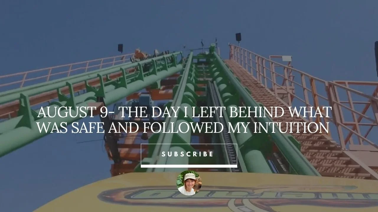 Twenty-four years ago, on August 9th, I was a 19-year-old with a gut feeling that I could no longer ignore. I finally found the courage to leave the boyfriend I had been dating since I was 14 and move in with my now-husband of 21 years, Kyle.