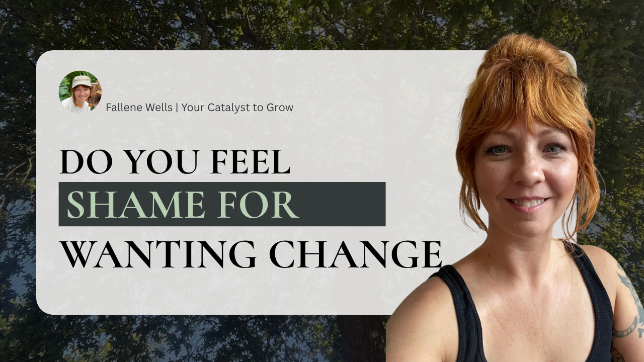 Have you ever felt ashamed for wanting your life to change—even when the life you had was something you worked incredibly hard to create?

For much of my life, I carried an anchor of shame. Growing up in a family where I often felt unseen and unheard