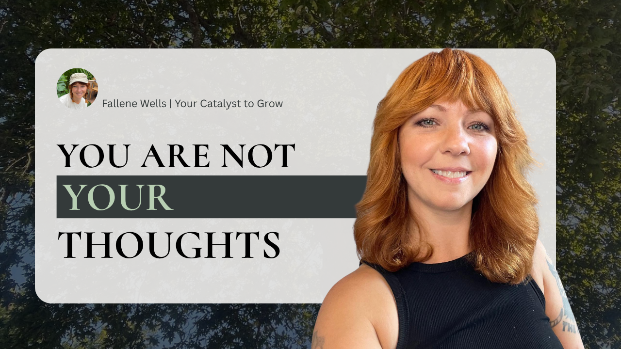 Observing my thoughts without judgment is something I’ve been practicing for years through meditation. I’m not a master at it, but I’ve learned to say, “I am not my thoughts,” when I notice myself starting to spiral into overthinking.

For me, one of