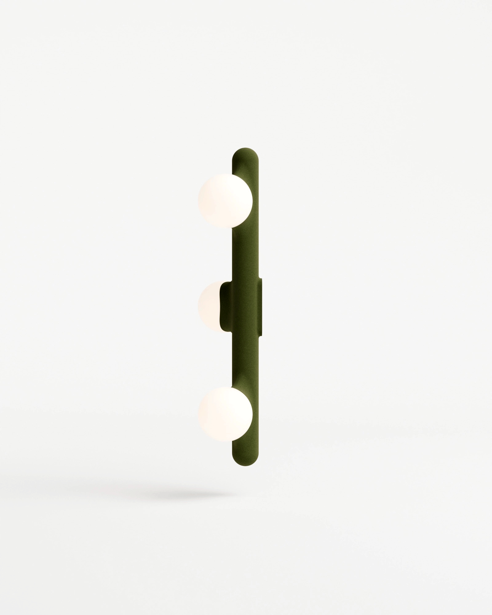 MICKAEL KOSKA X MONDE SINGULIER - APPLIQUE L - VELOURS GREE,N