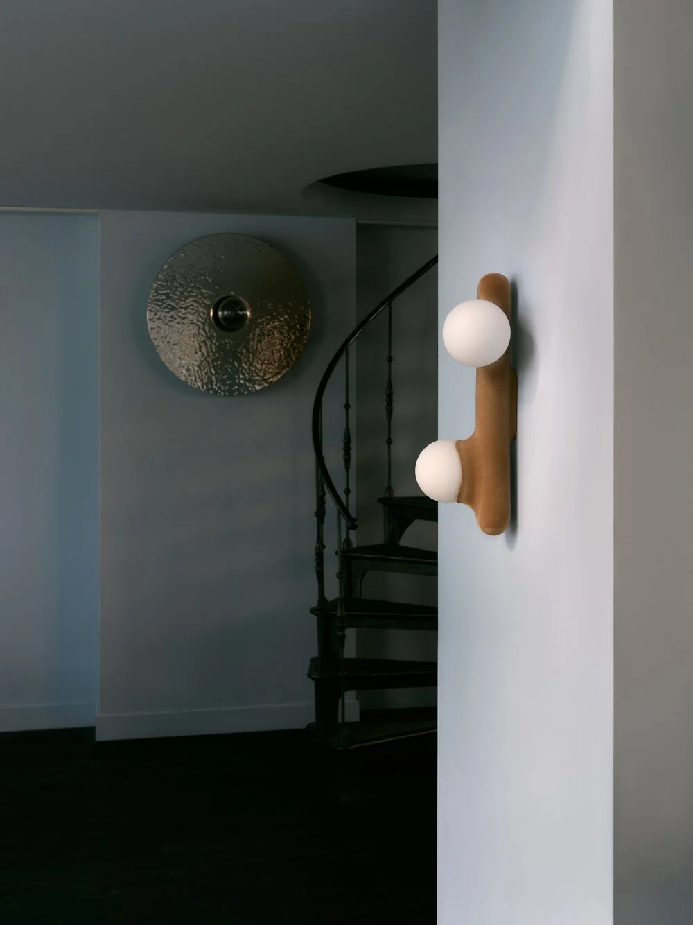 PRICKLY PEAR APPLIQUE - VELOURS CAMEL