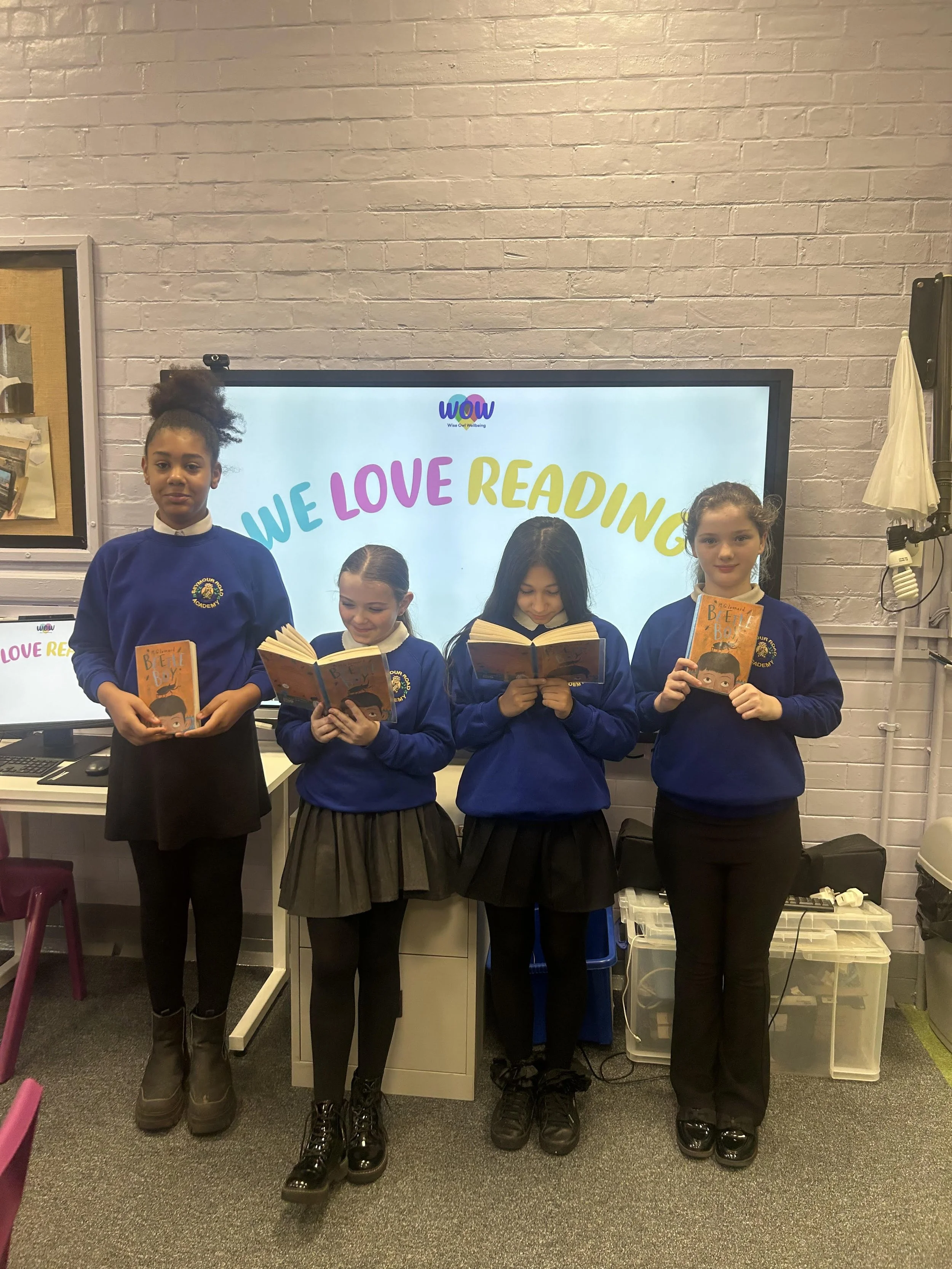 Year 6 are reading…Beetle Boy!