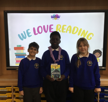 Year 4 are reading…Malamander! 