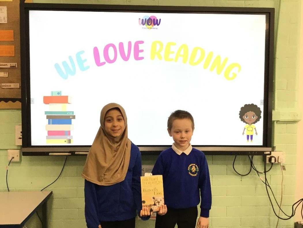 Year 3 are reading…The Butterfly Lion!