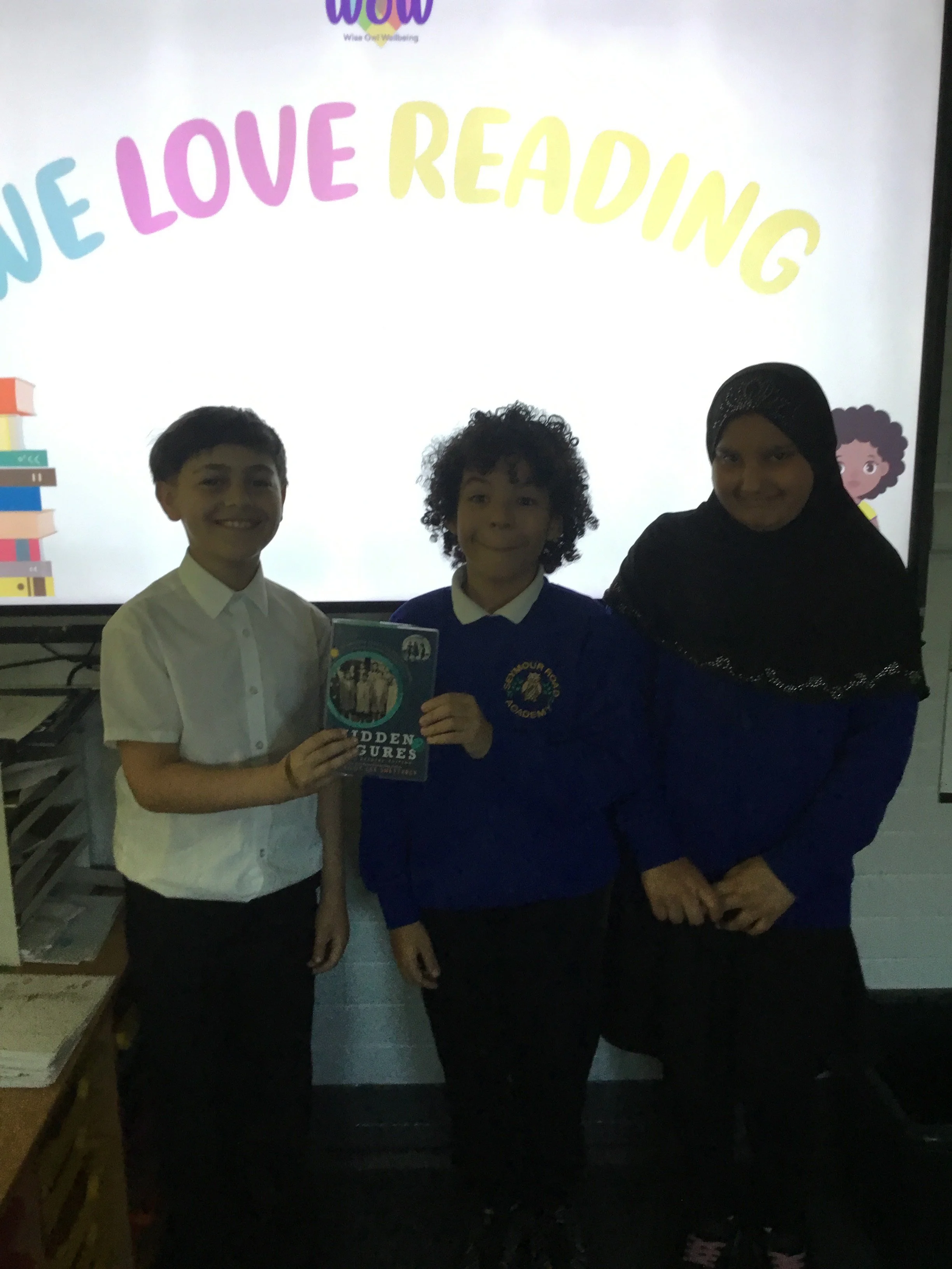 Year 5 are reading…Hidden Figures! 