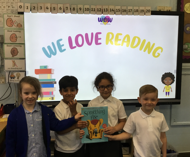 Year 1 are reading…Something Else!