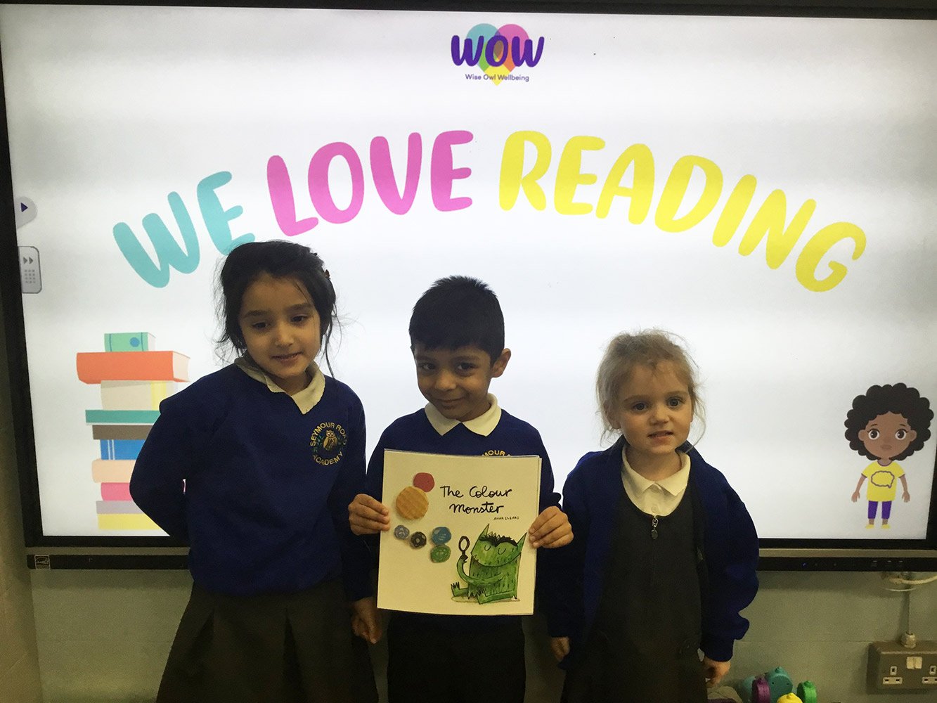 Reception: The Colour Monster