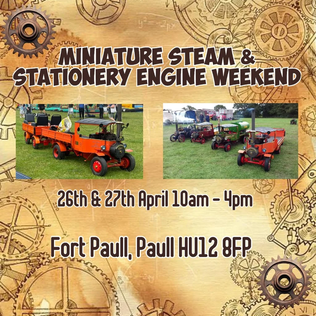 Miniature steam and stationary engine weekend