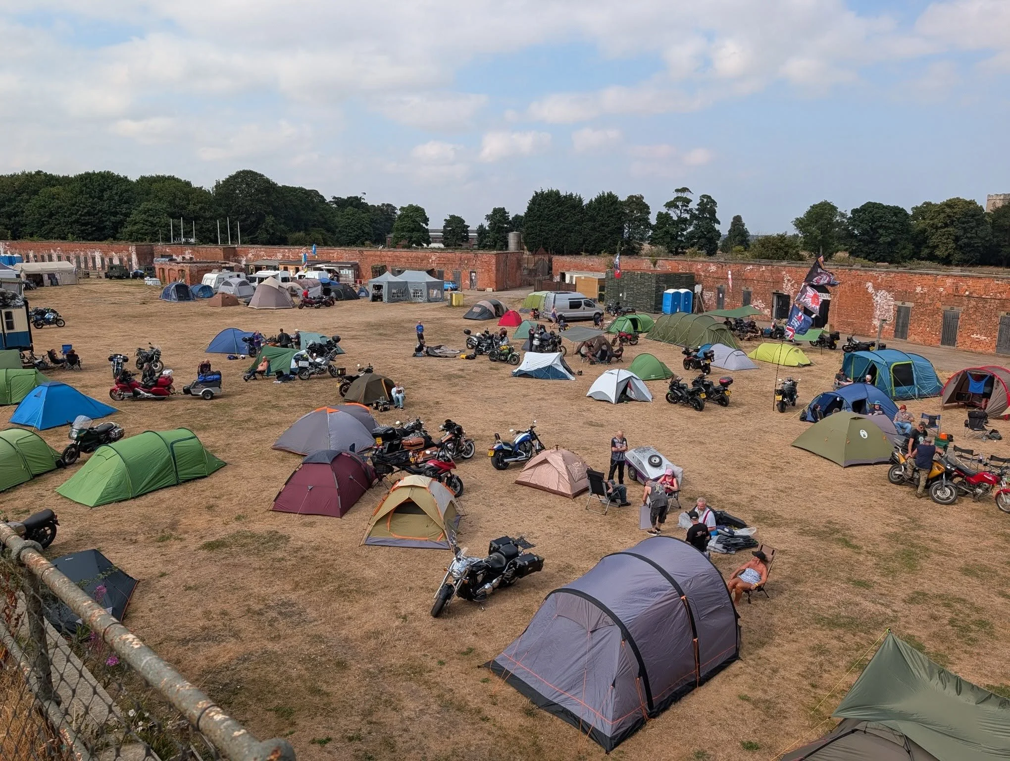 Camp out at the Fort 