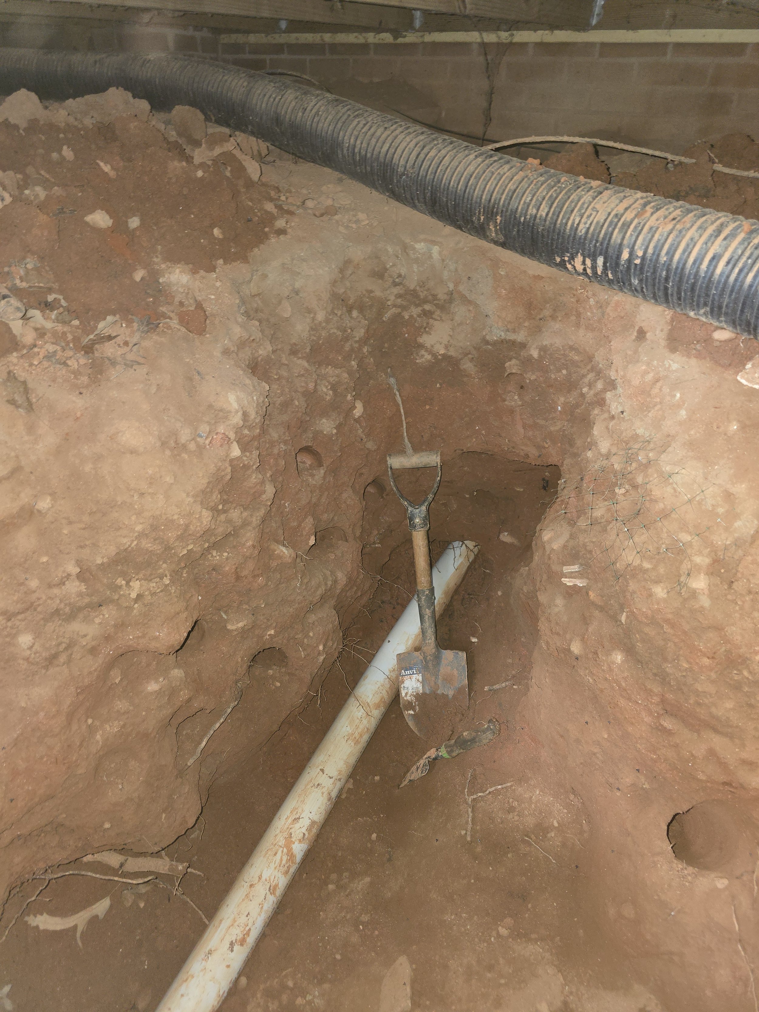 Buried sewer line repair in Powdersville, SC