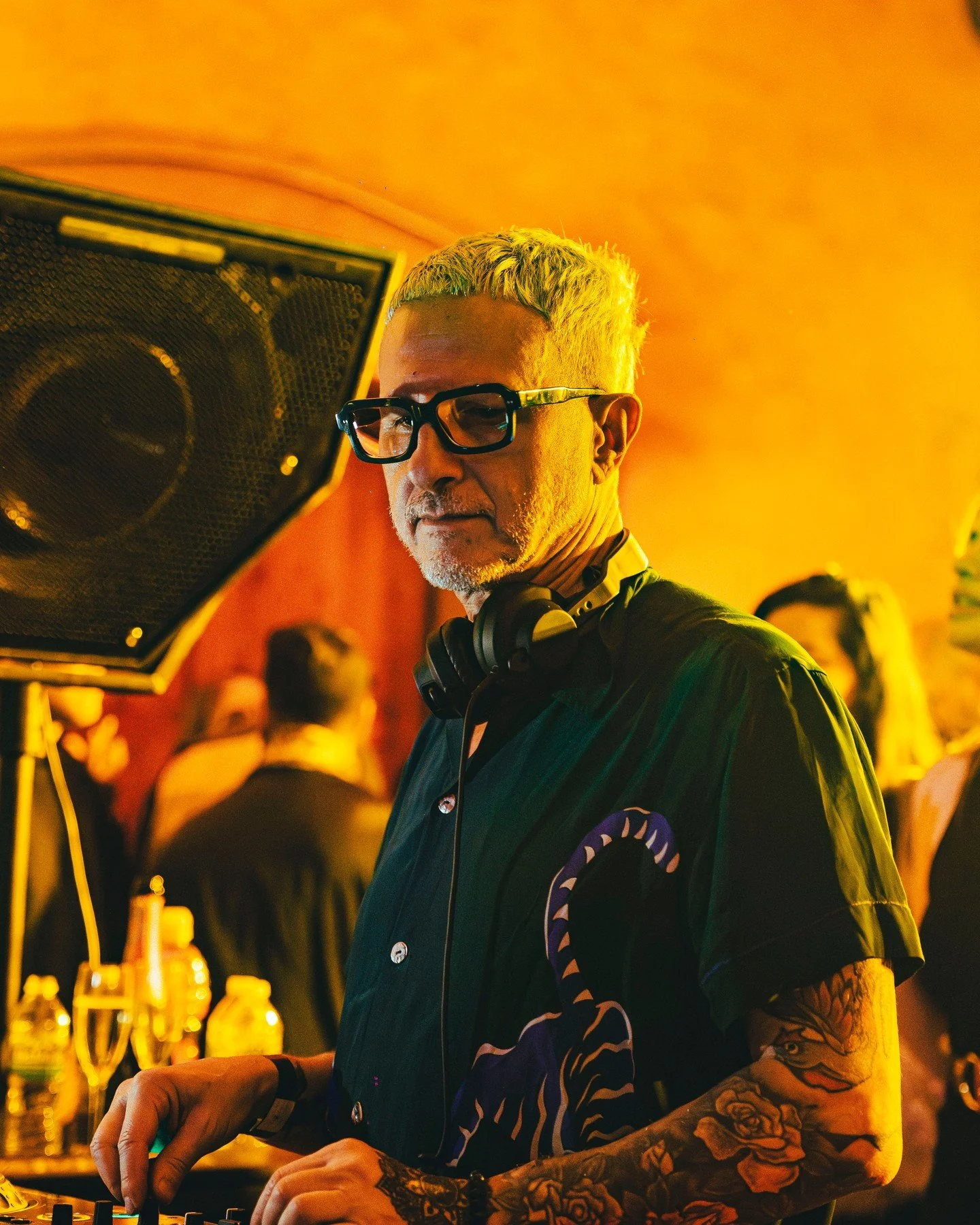 @moblackrecords taking over the Courtyard with afro beats