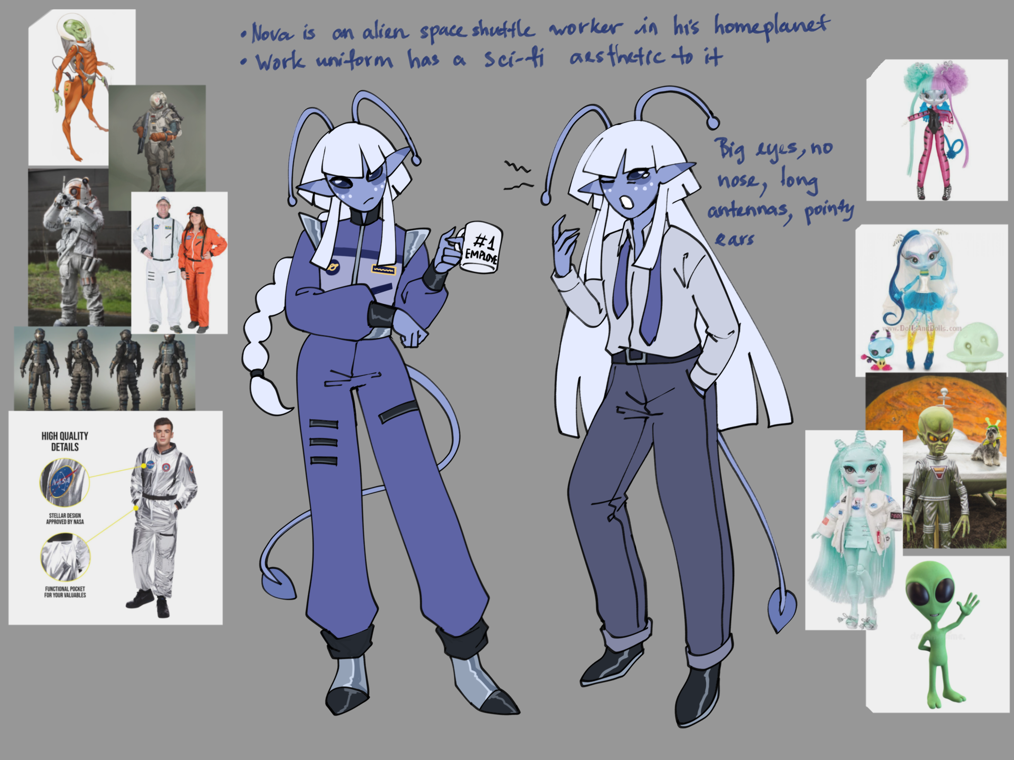 Nova's work outfit concept (2024)