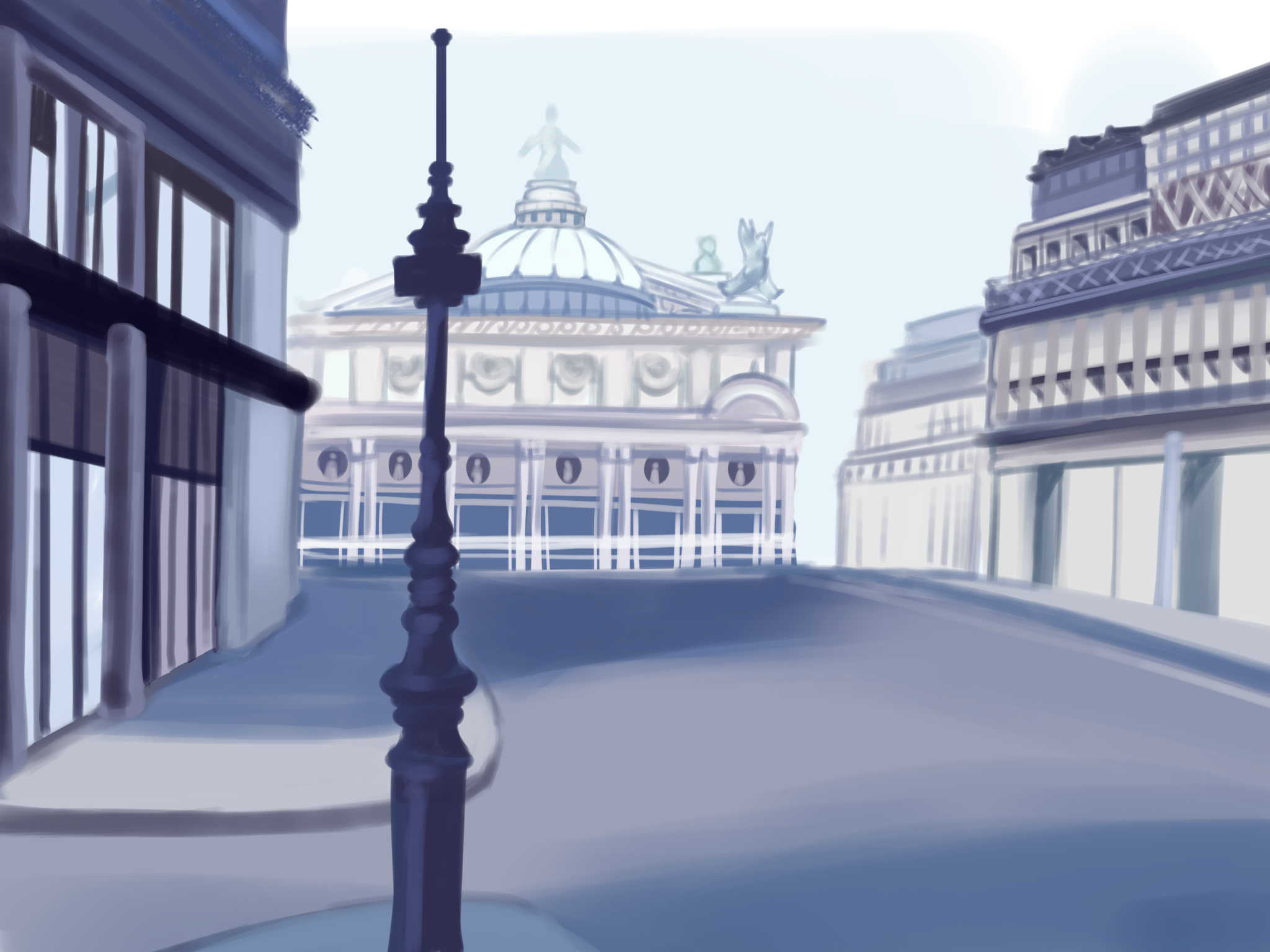 Paris street study (2024)