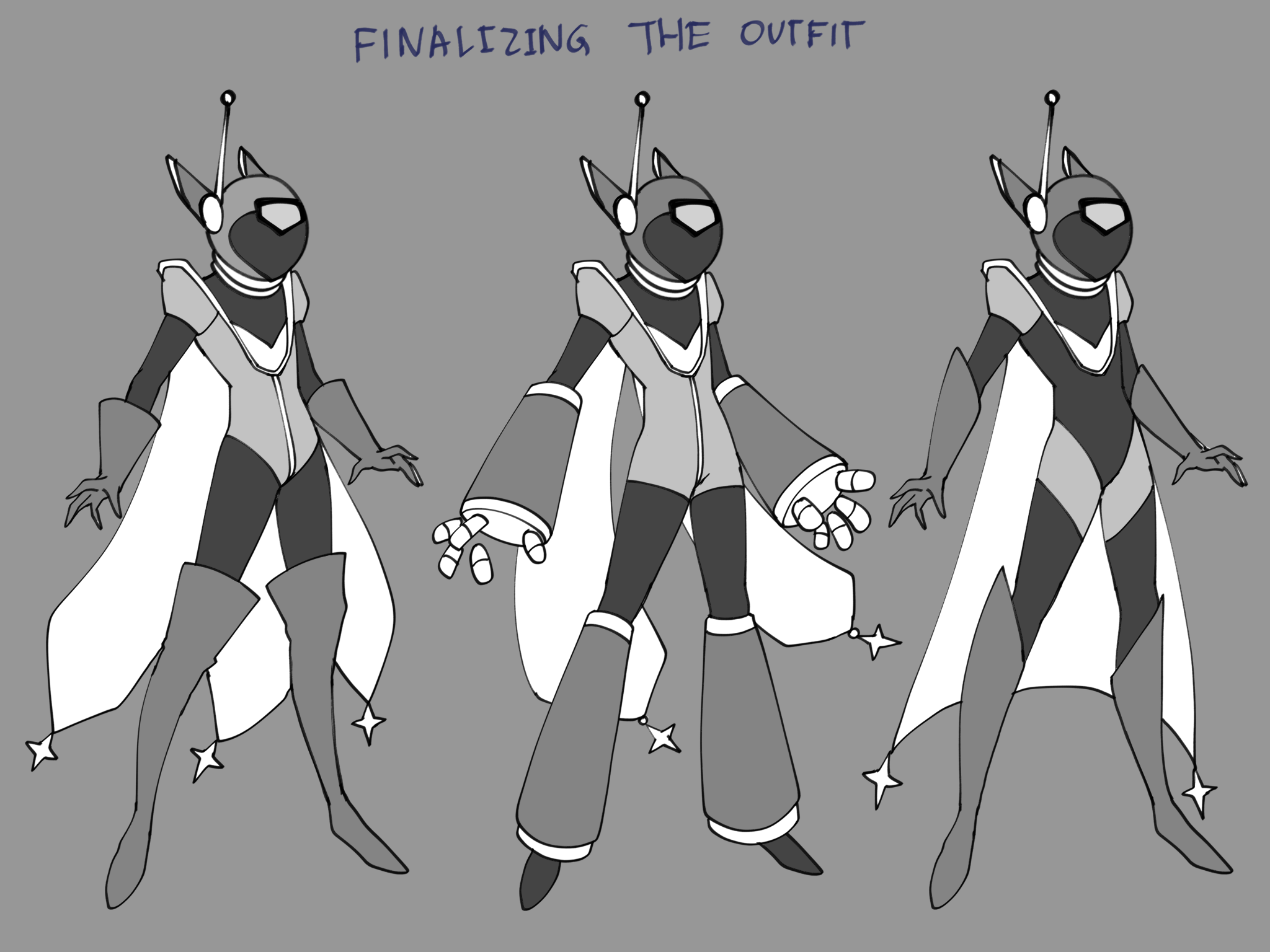 Nova superhero outfit concept 2 (2024)