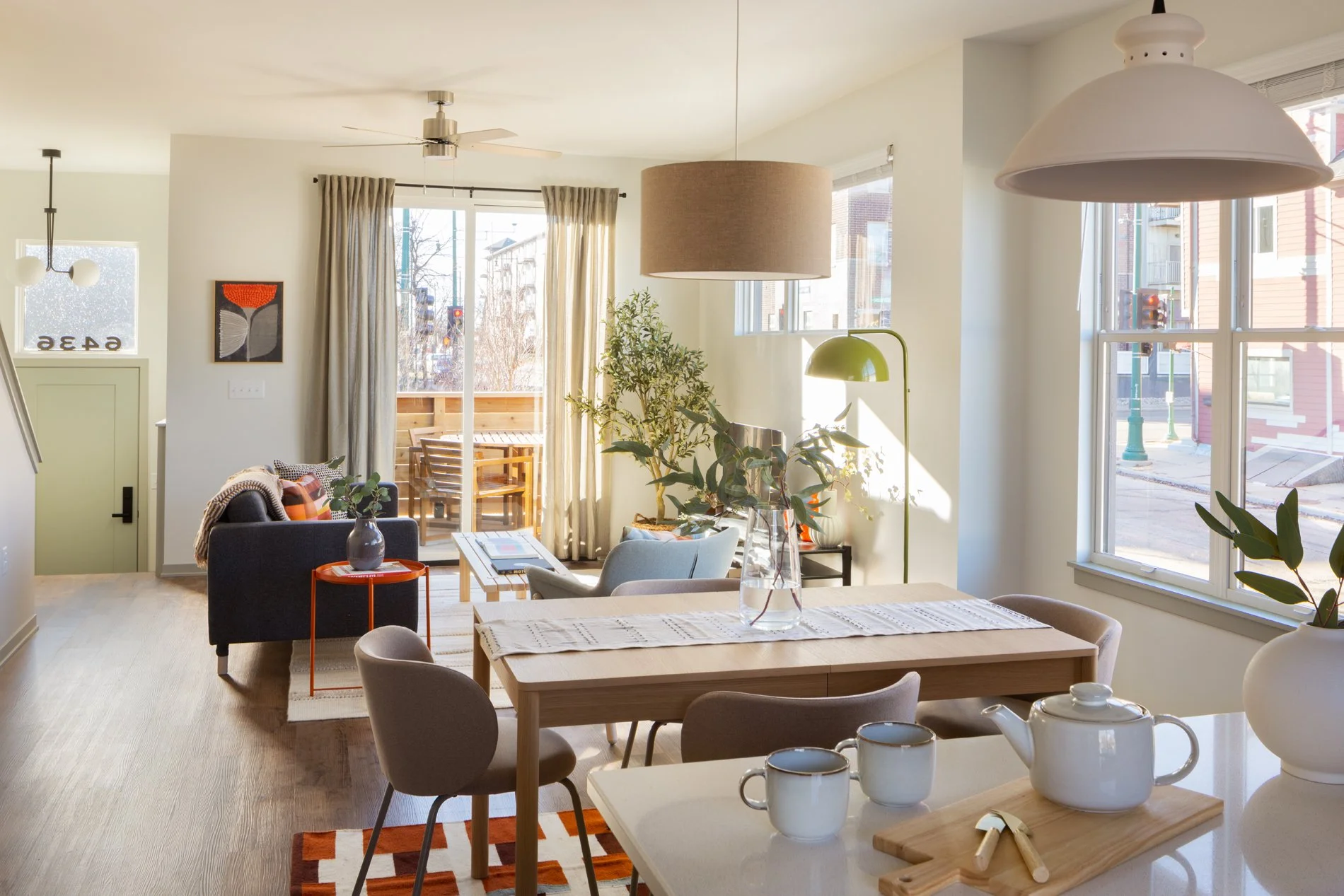 Union Green Townhome Dining Room