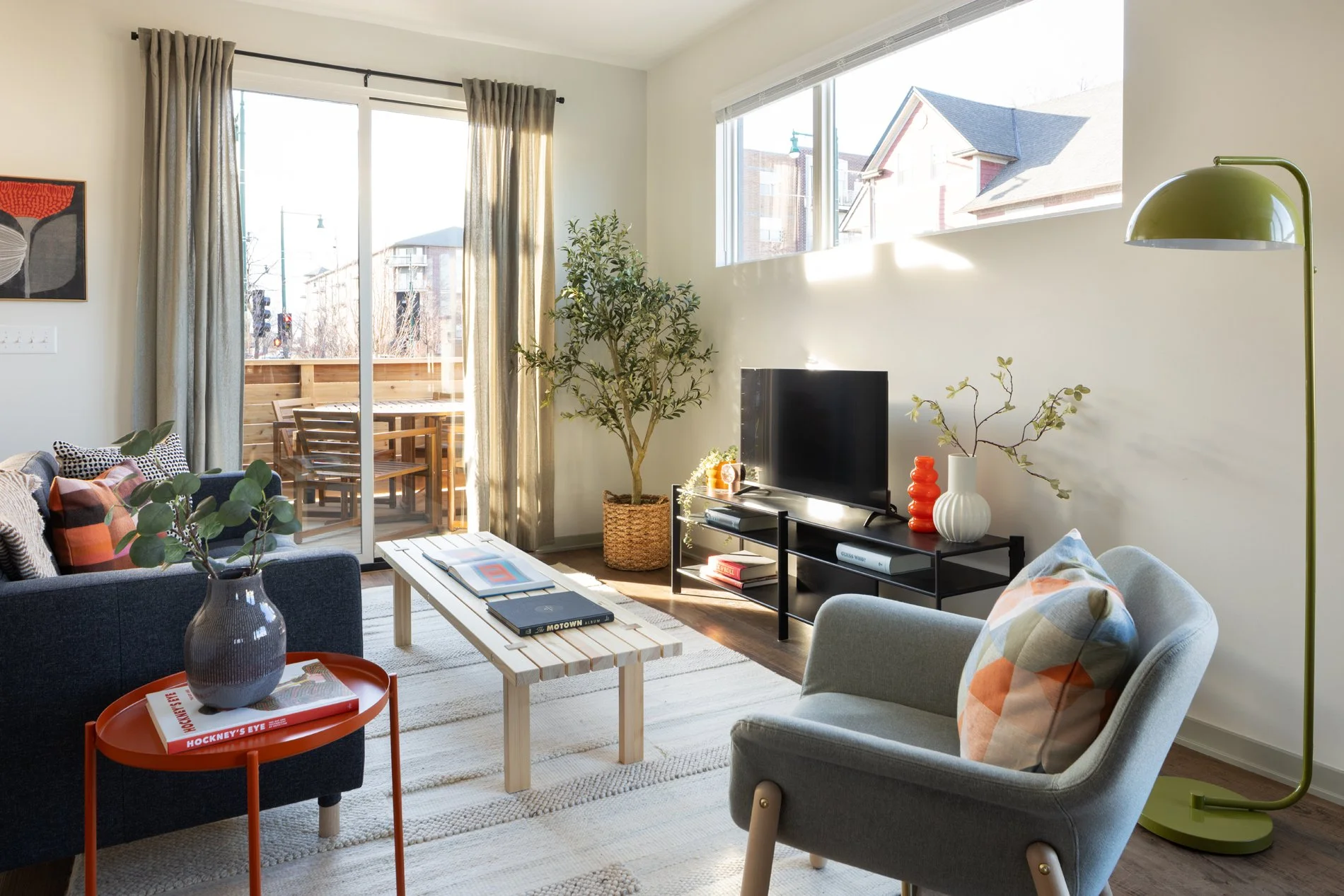 Union Green Townhome Living Room