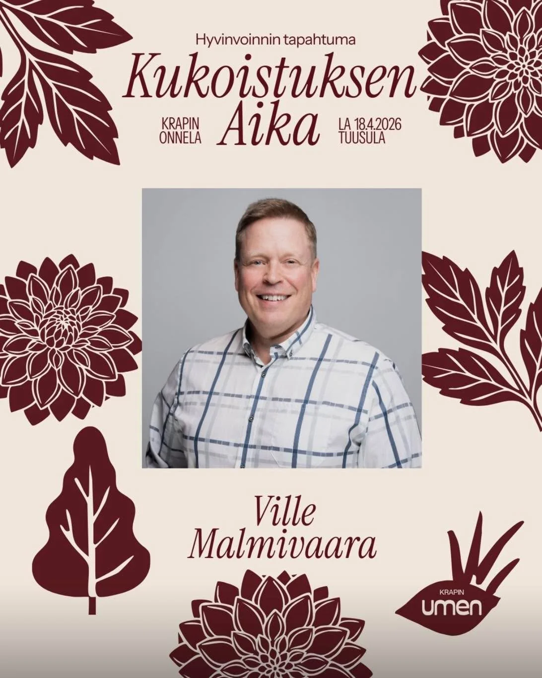✨ Ville Malmivaara ✨

Miksi ymm&auml;rrys ei viel&auml; muuta mit&auml;&auml;n &ndash; ja miten muutos oikeasti tapahtuu.

Ville Malmivaara kokoaa p&auml;iv&auml;n teemat ja vie ne k&auml;yt&auml;nn&ouml;n tasolle.

H&auml;n ei lupaa nopeaa muutosta 