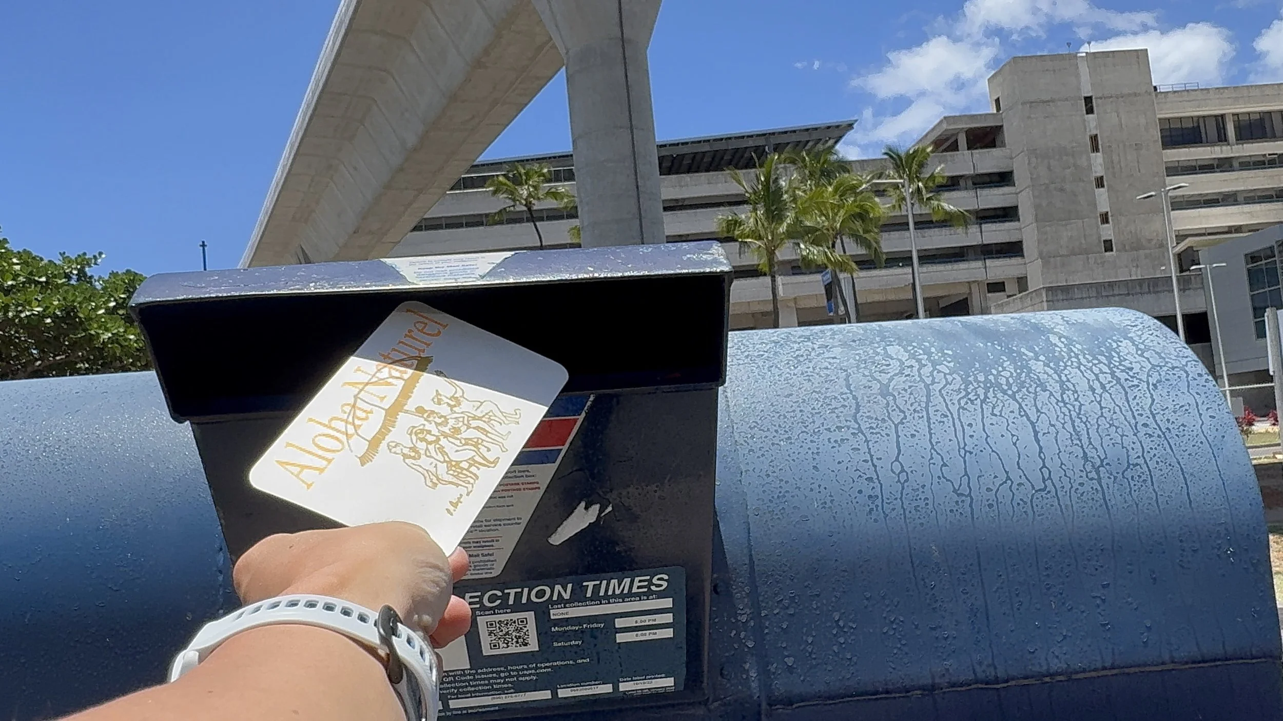 Sending Postcards Back Home